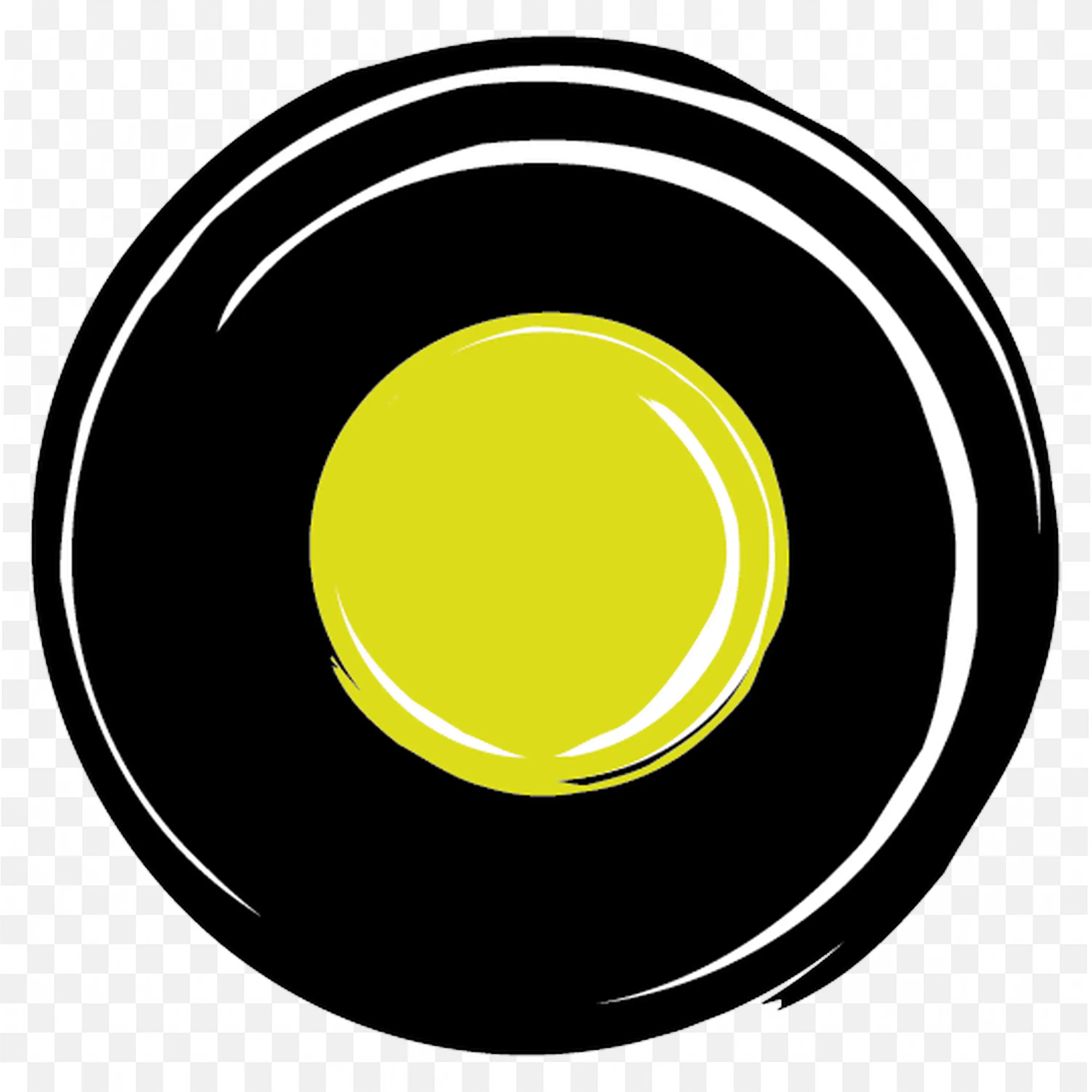 Ola Cabs Logo Yellow Circle Design free PNG image download