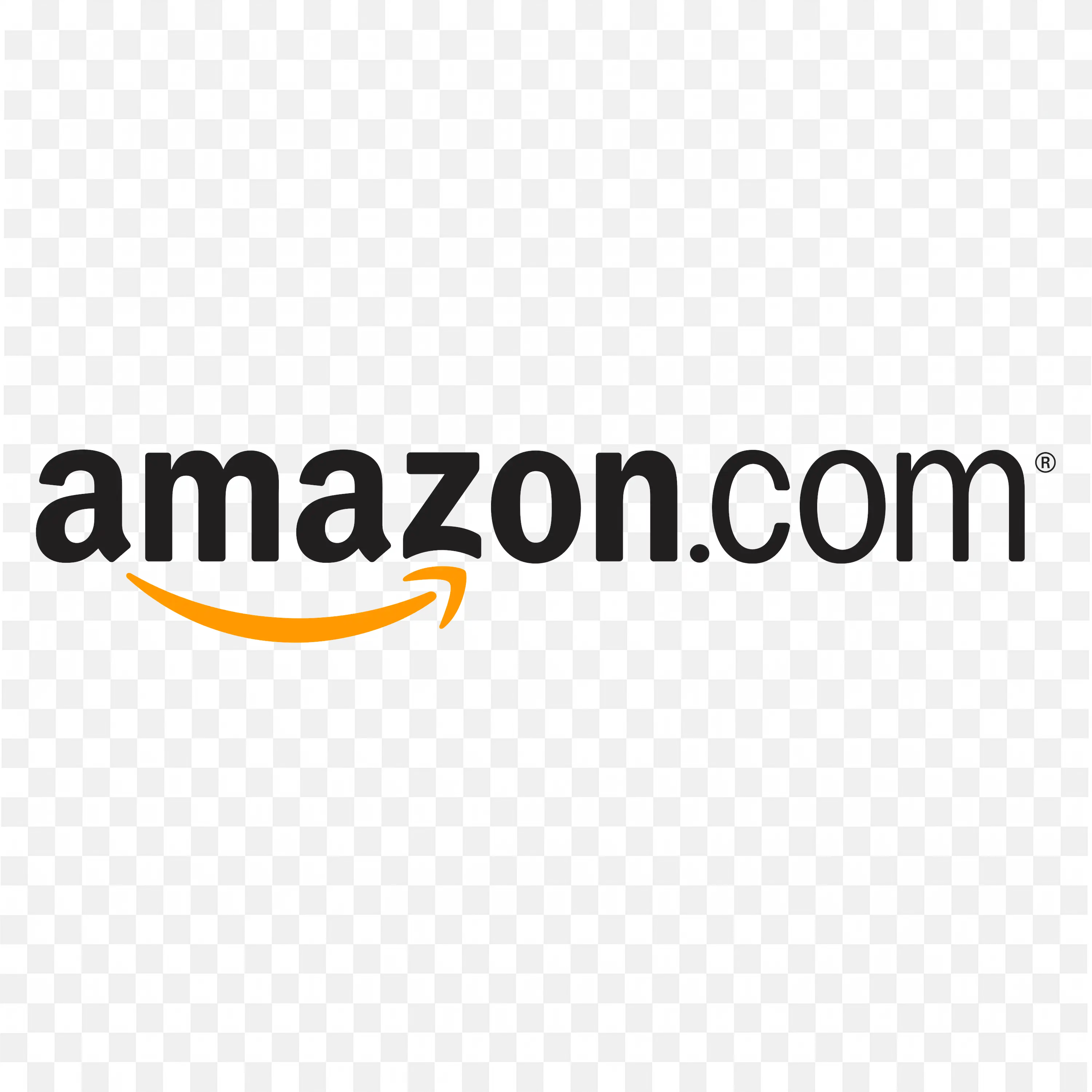 Online Shopping and Retail Branding Amazon dot com Logo