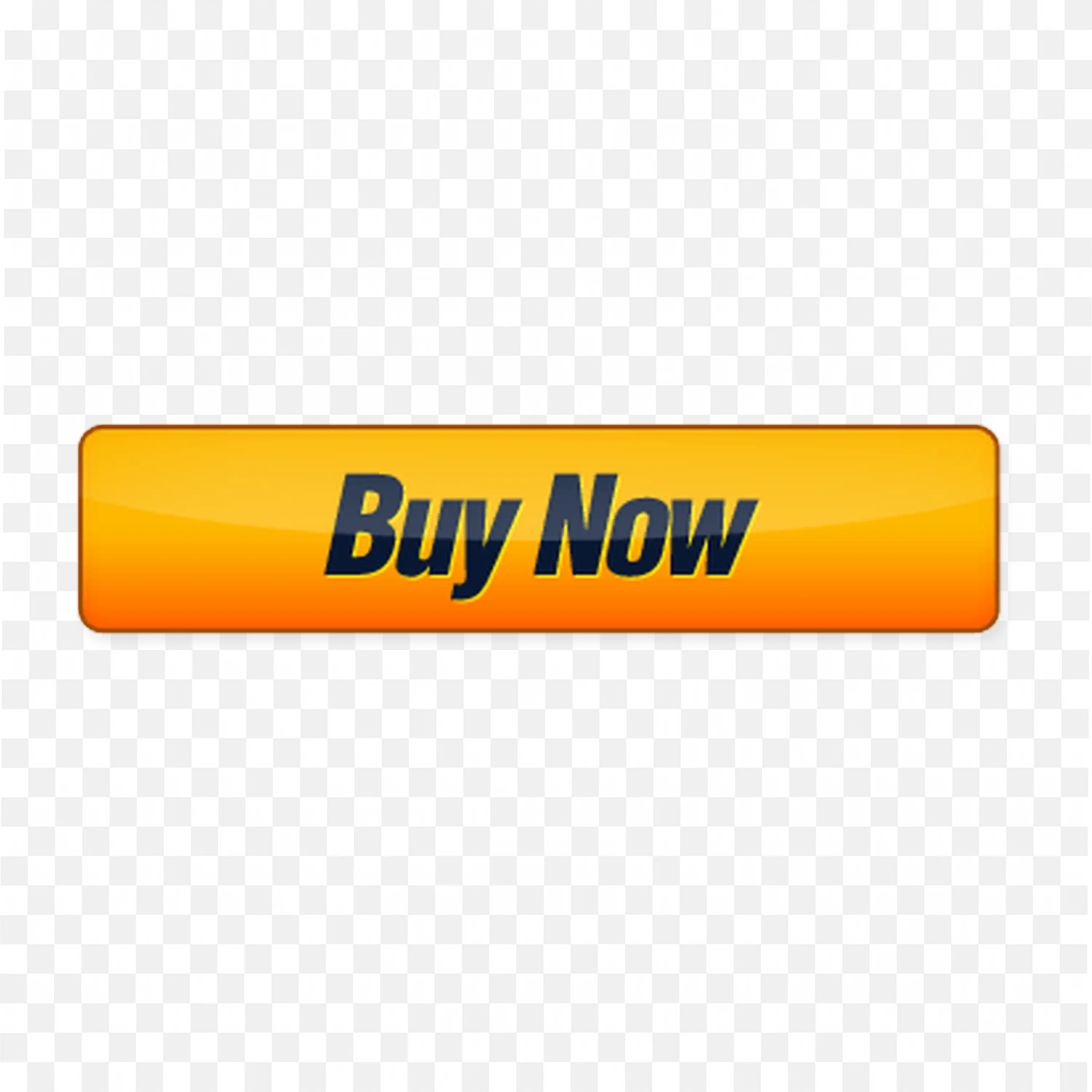 Orange gradient buy now button with bold black text free PNG