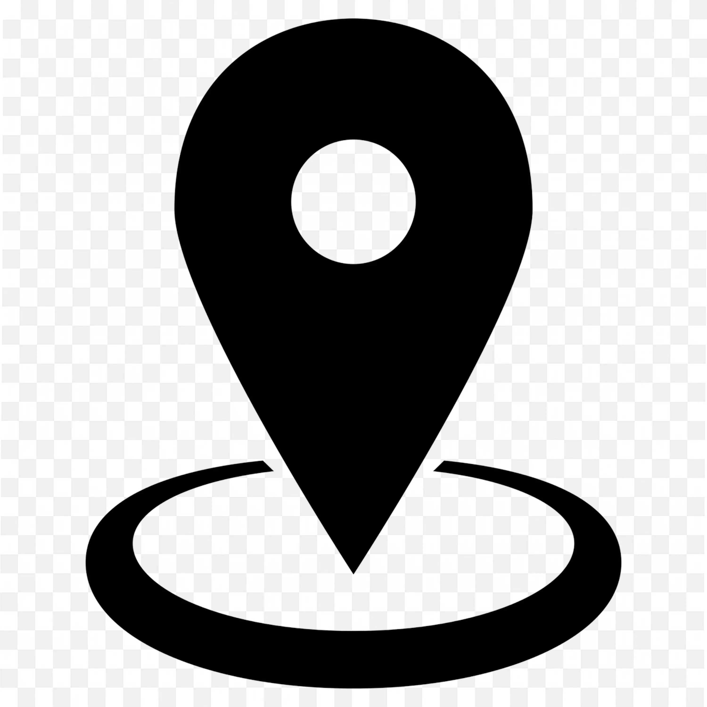 Download the Shadow Profile Location Pin Logo PNG for free