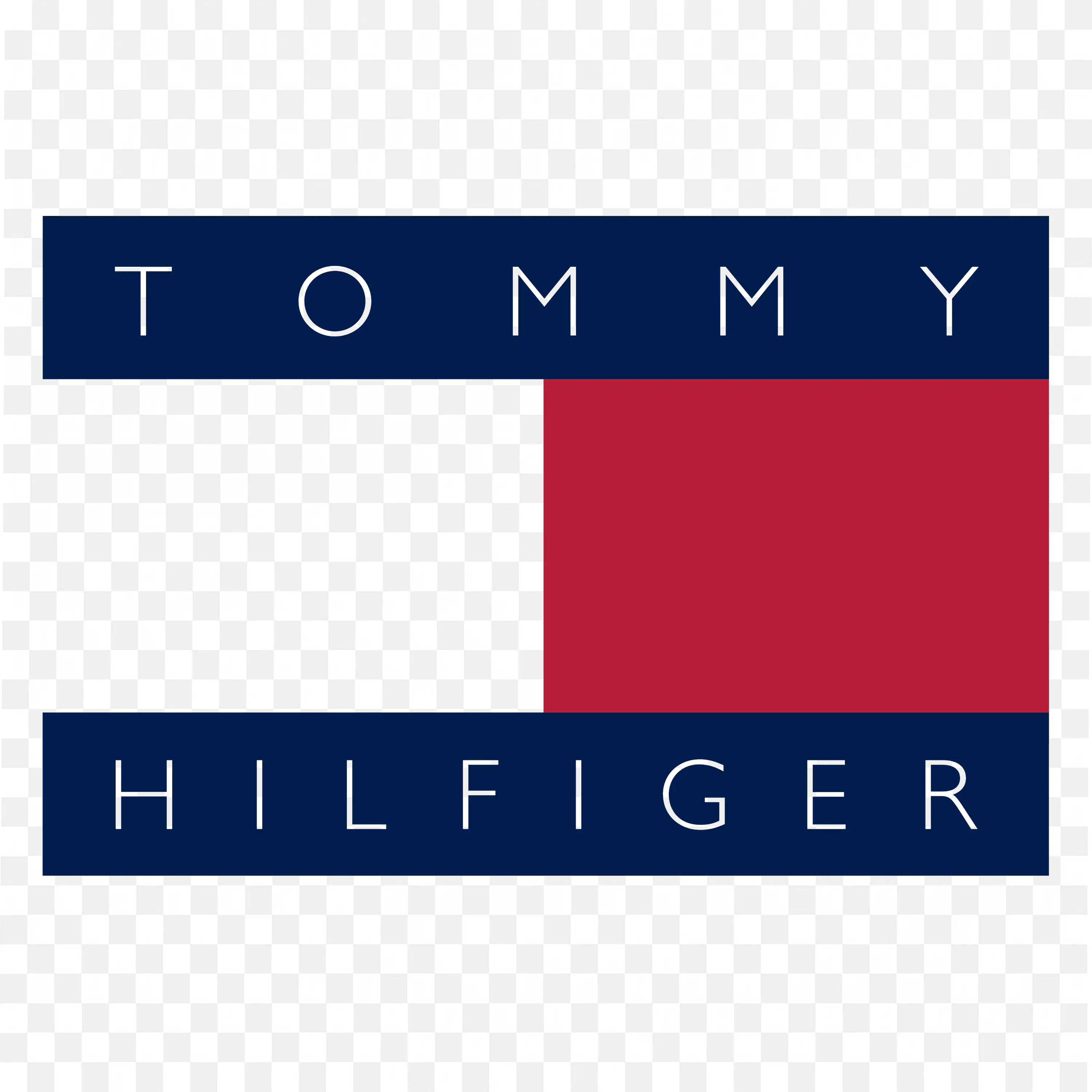Tommy Hilfiger Flag Logo with tricolour block and Brand name