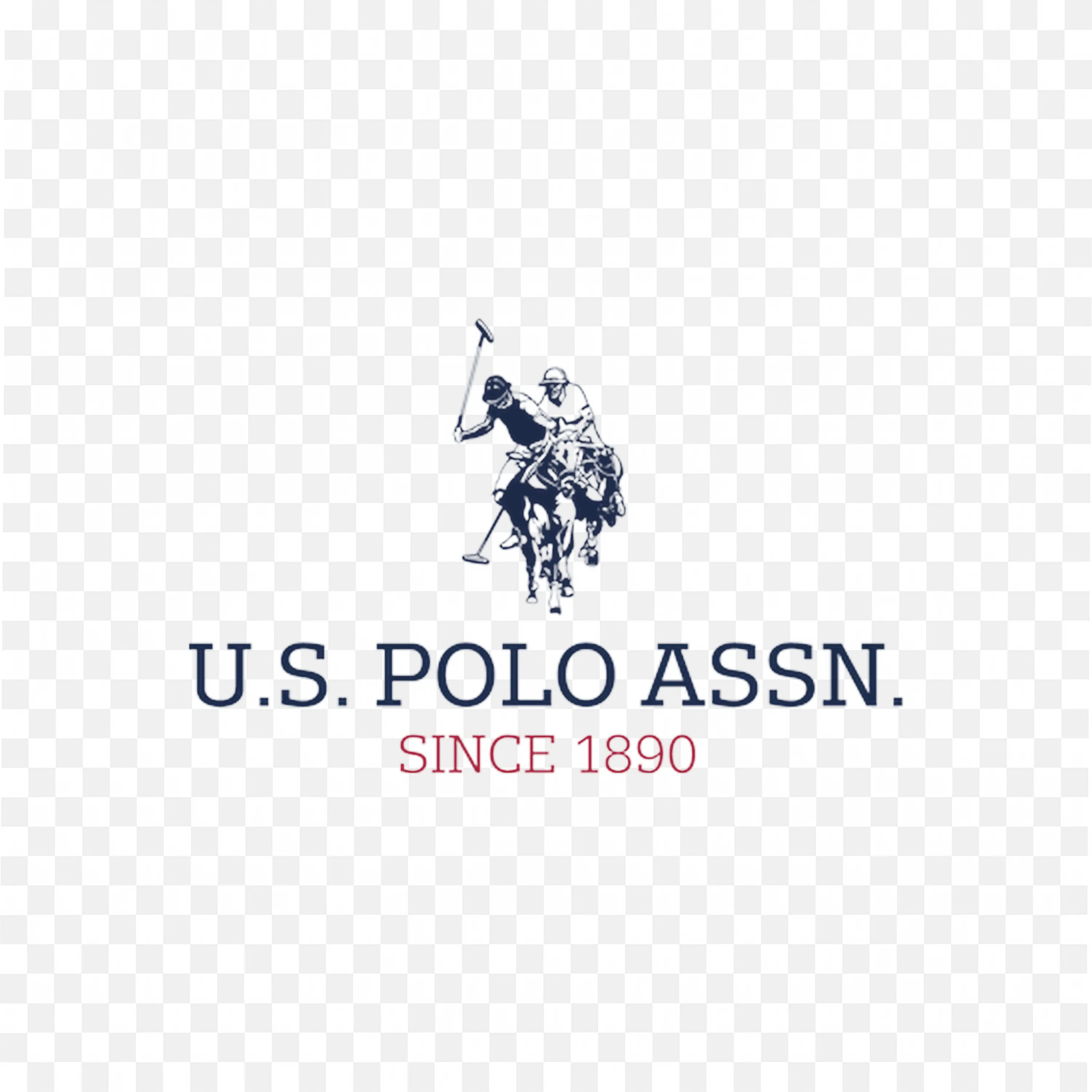 US Polo Assn Logo with Horse Rider and Elegant Text style