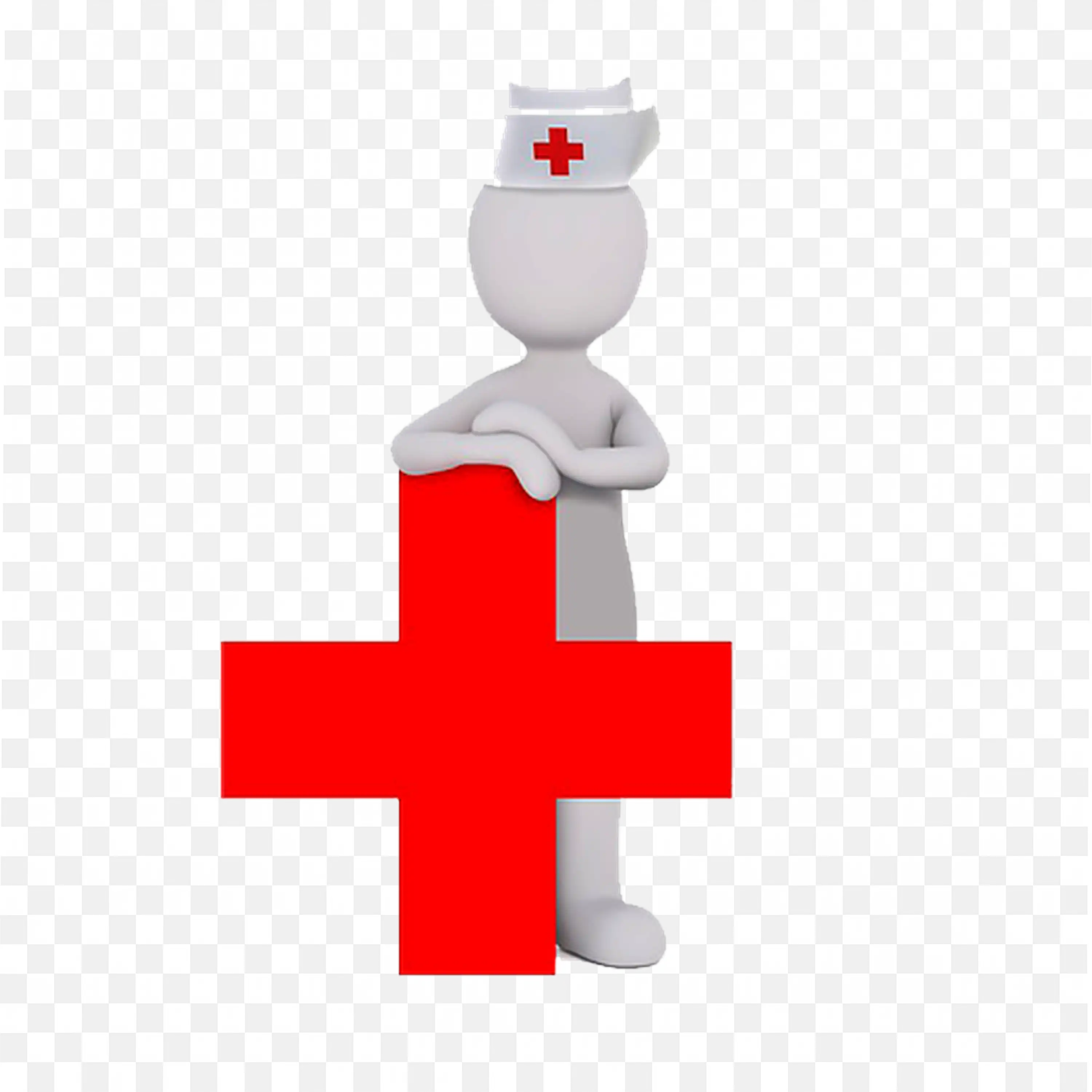 Medical Cross with Pill Stack Health Treatment Icon PNG