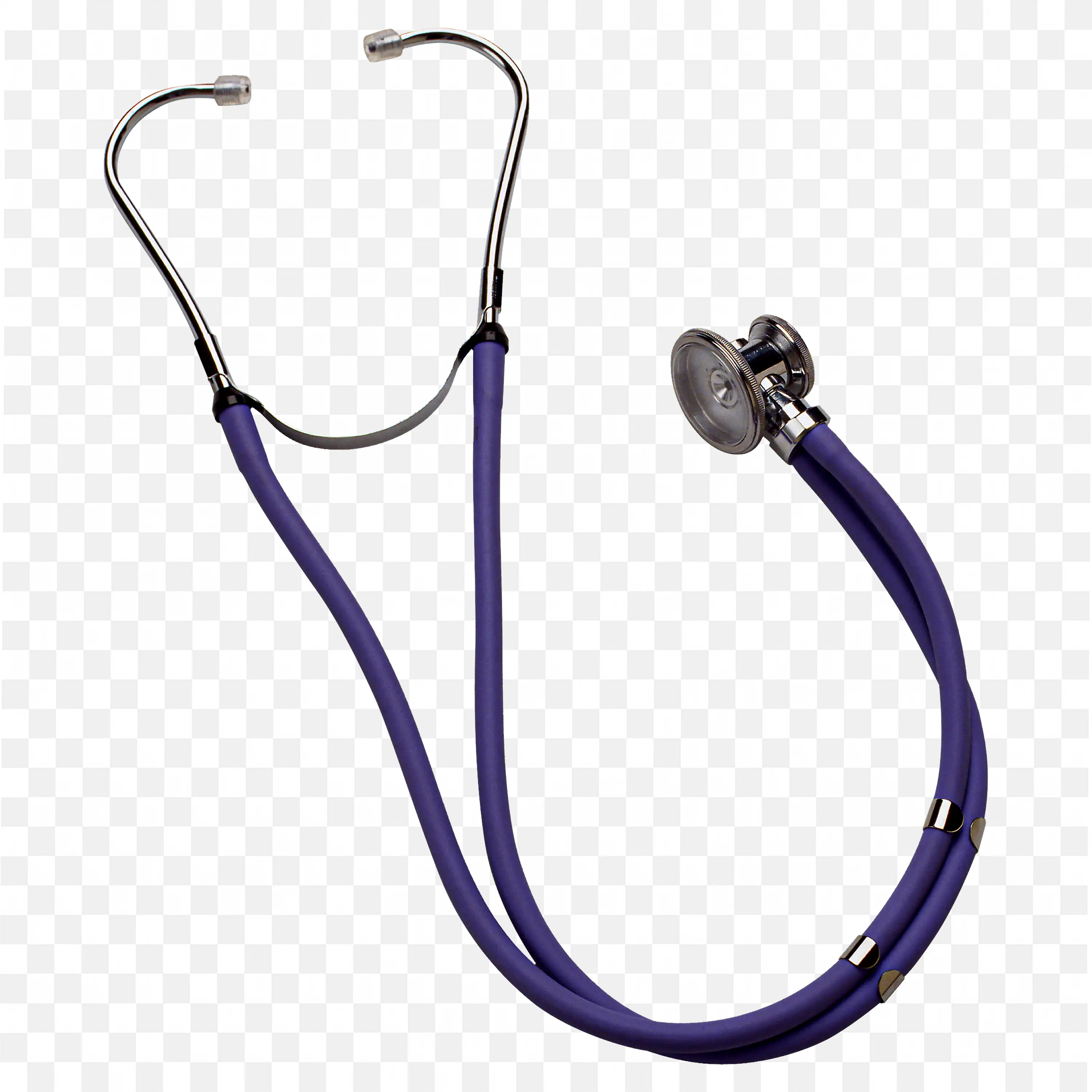 Stethoscope Icon for Doctor Health Check Medical Tool PNG