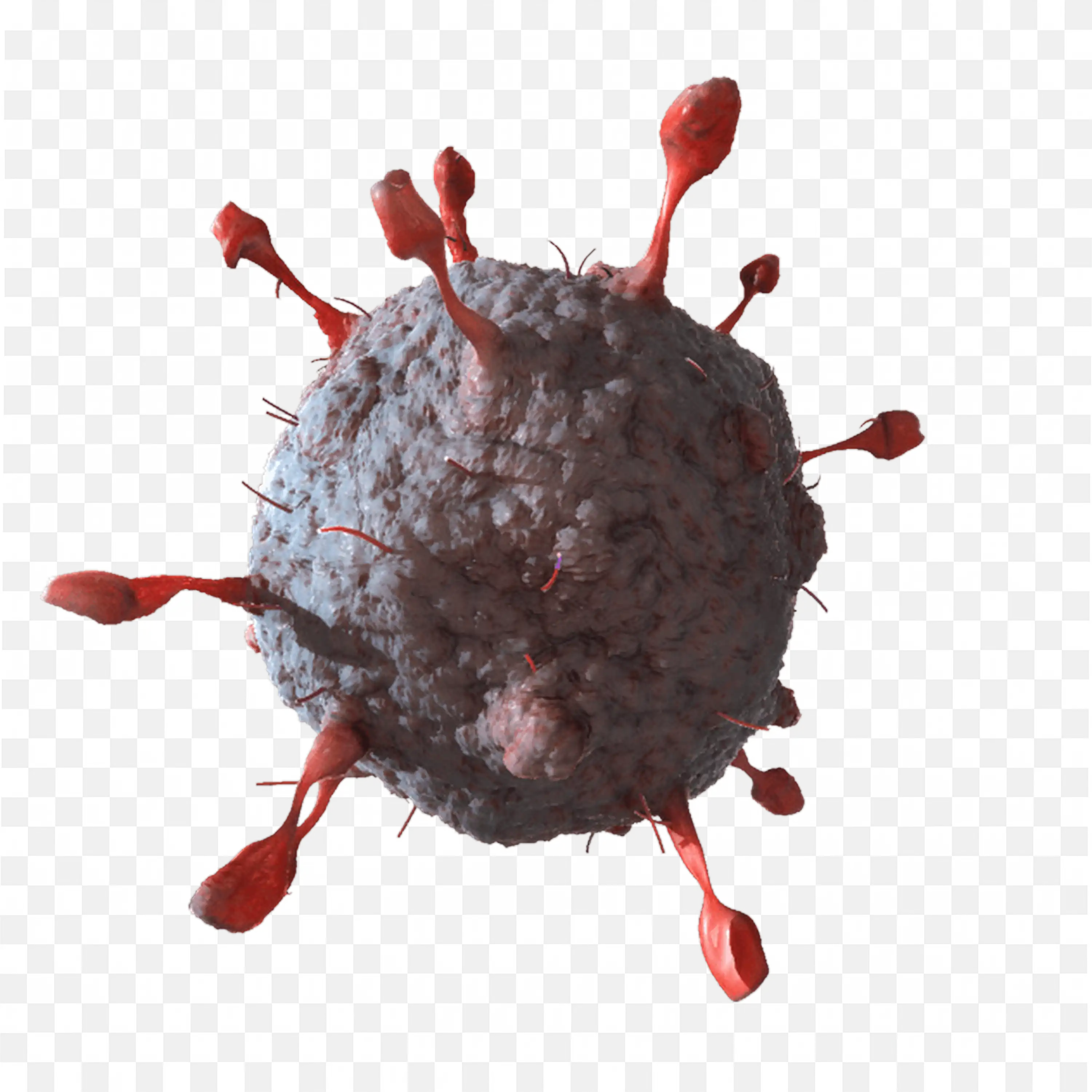 Virus with Spikes Medical Infection Concept PNG Clipart
