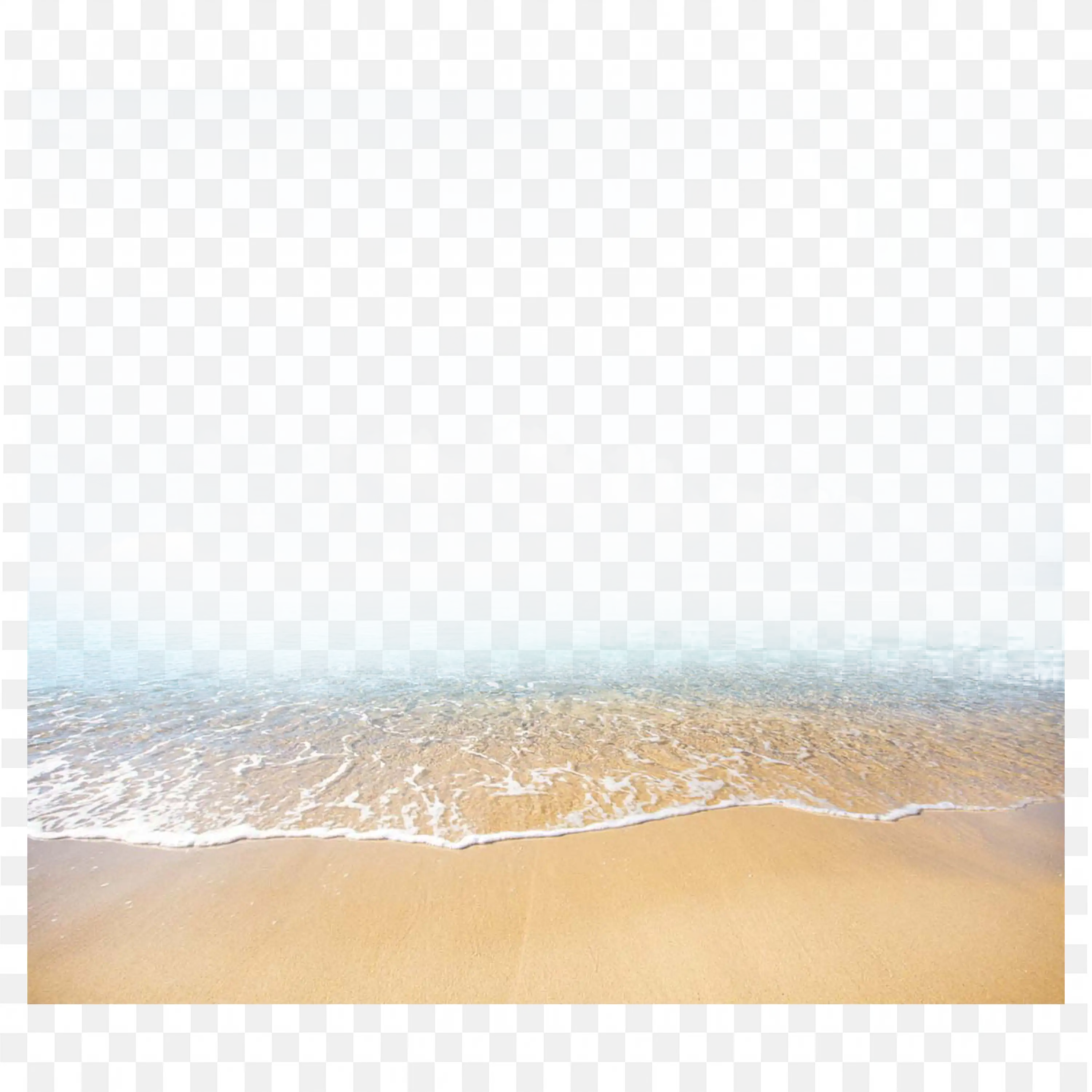 Beach PNG Nature Clip Art Shoreline Water Sand Sky Art