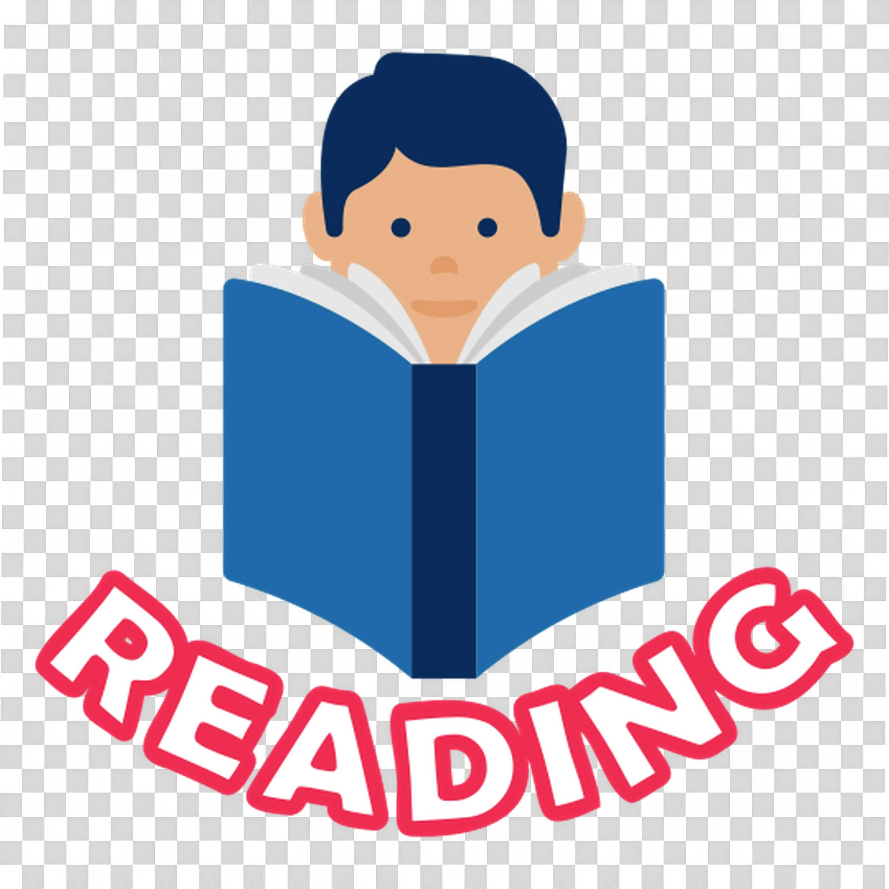 Boy Holding Book Promotes Strong Reading Habit DAIly