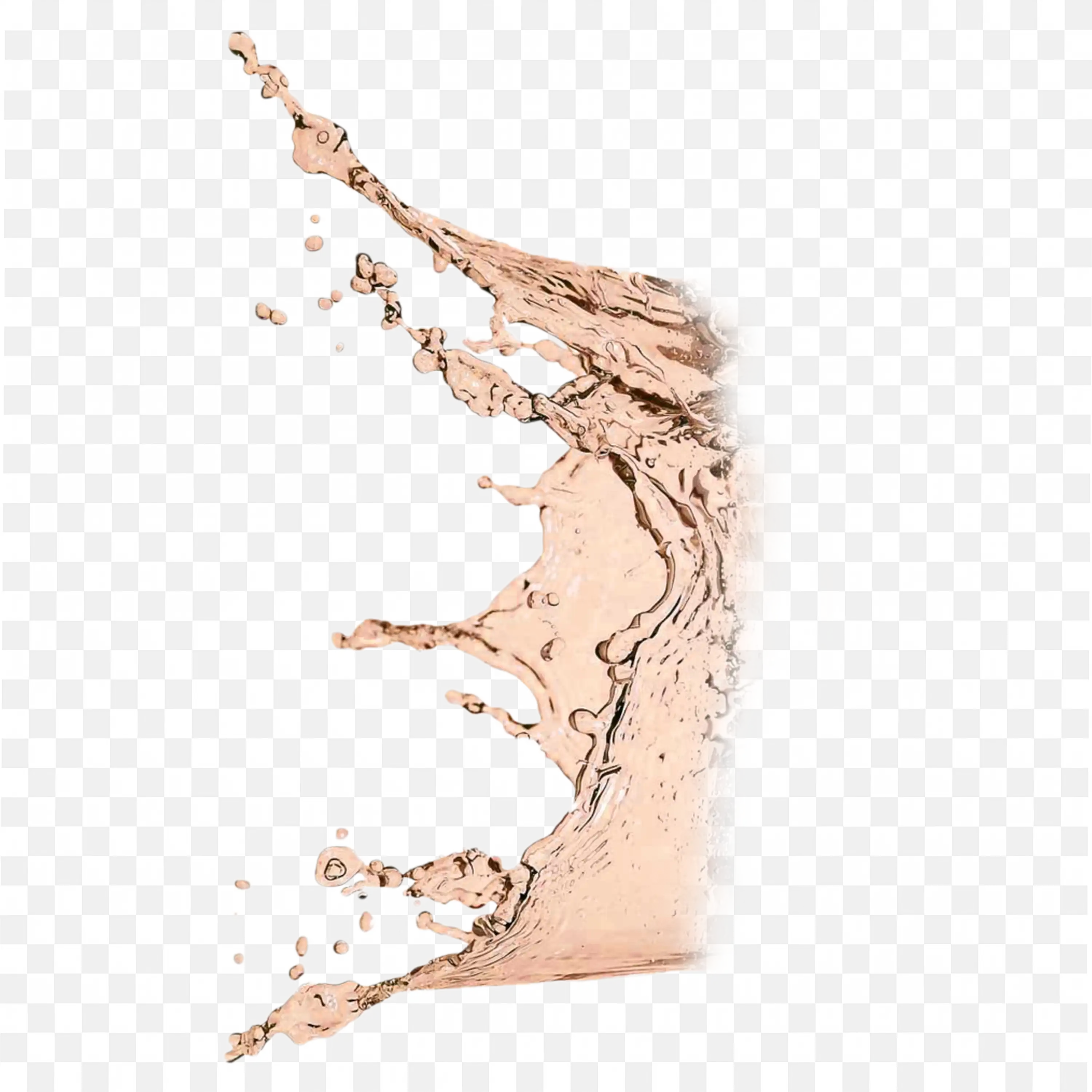 Brown Water Splash Splash Image Free Download Transparent