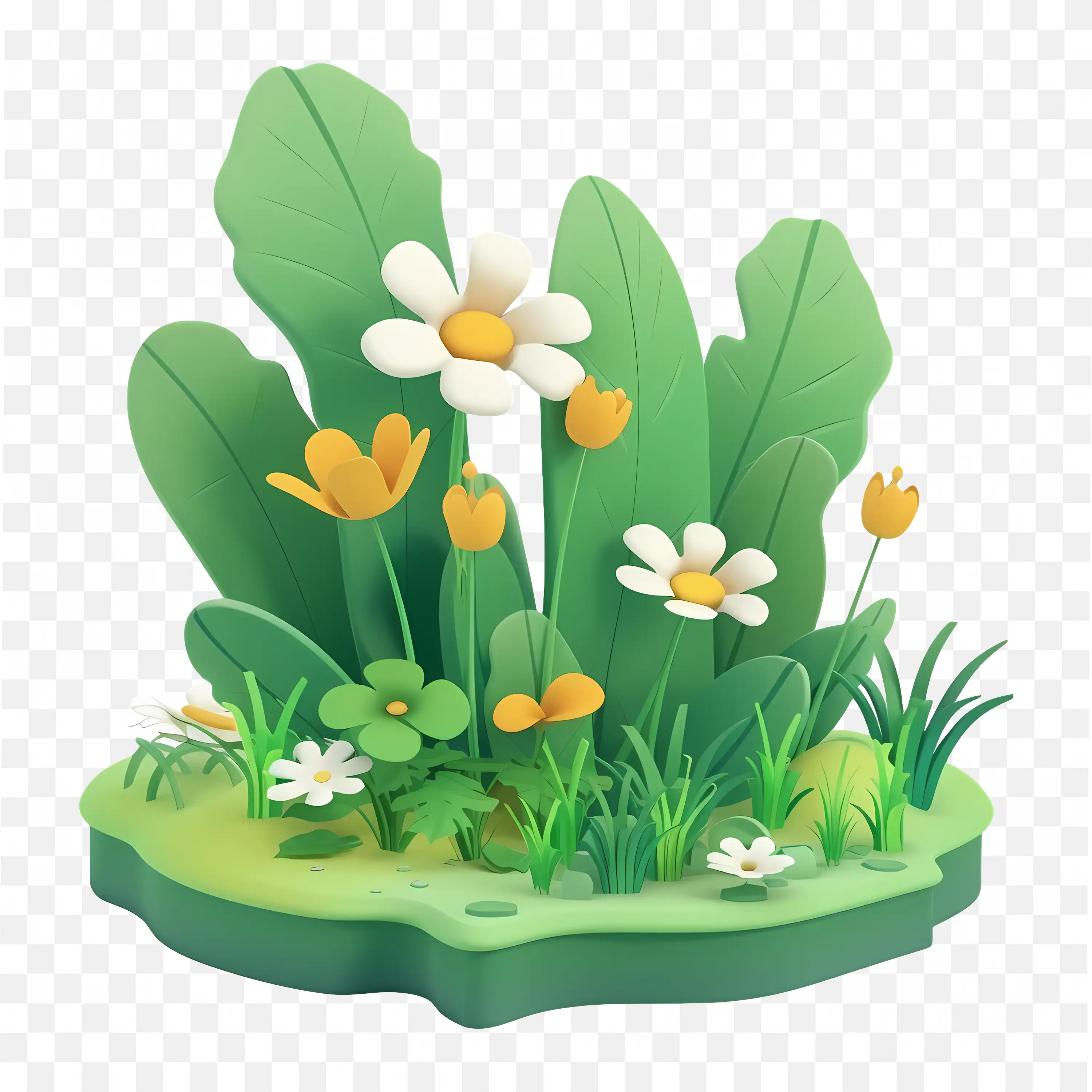 Bush PNG Nature Clip Art Green Leaves Shrub Plant Design