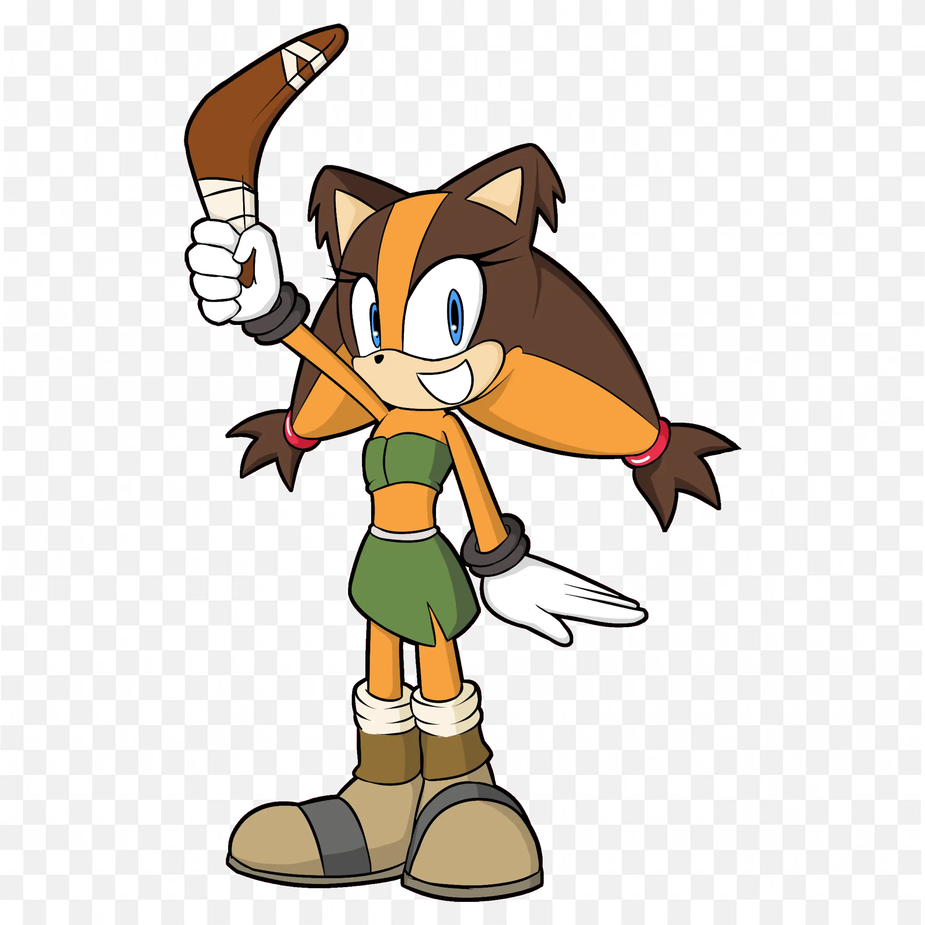 Cartoon Forest Elf Character Clip Art Nature Woodland Art