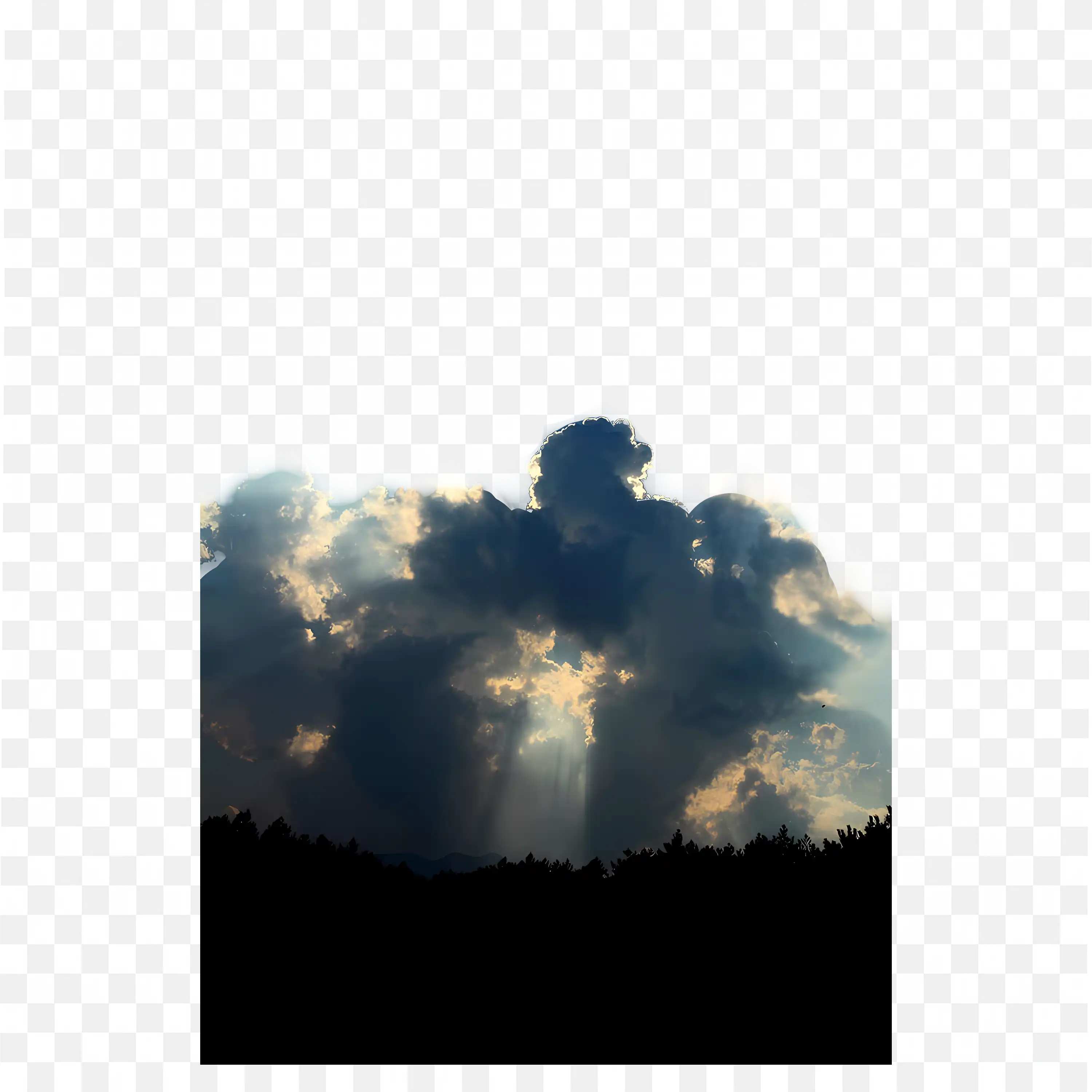 Dark Clouds PNG Nature Clip Art Stormy Sky Weather Art