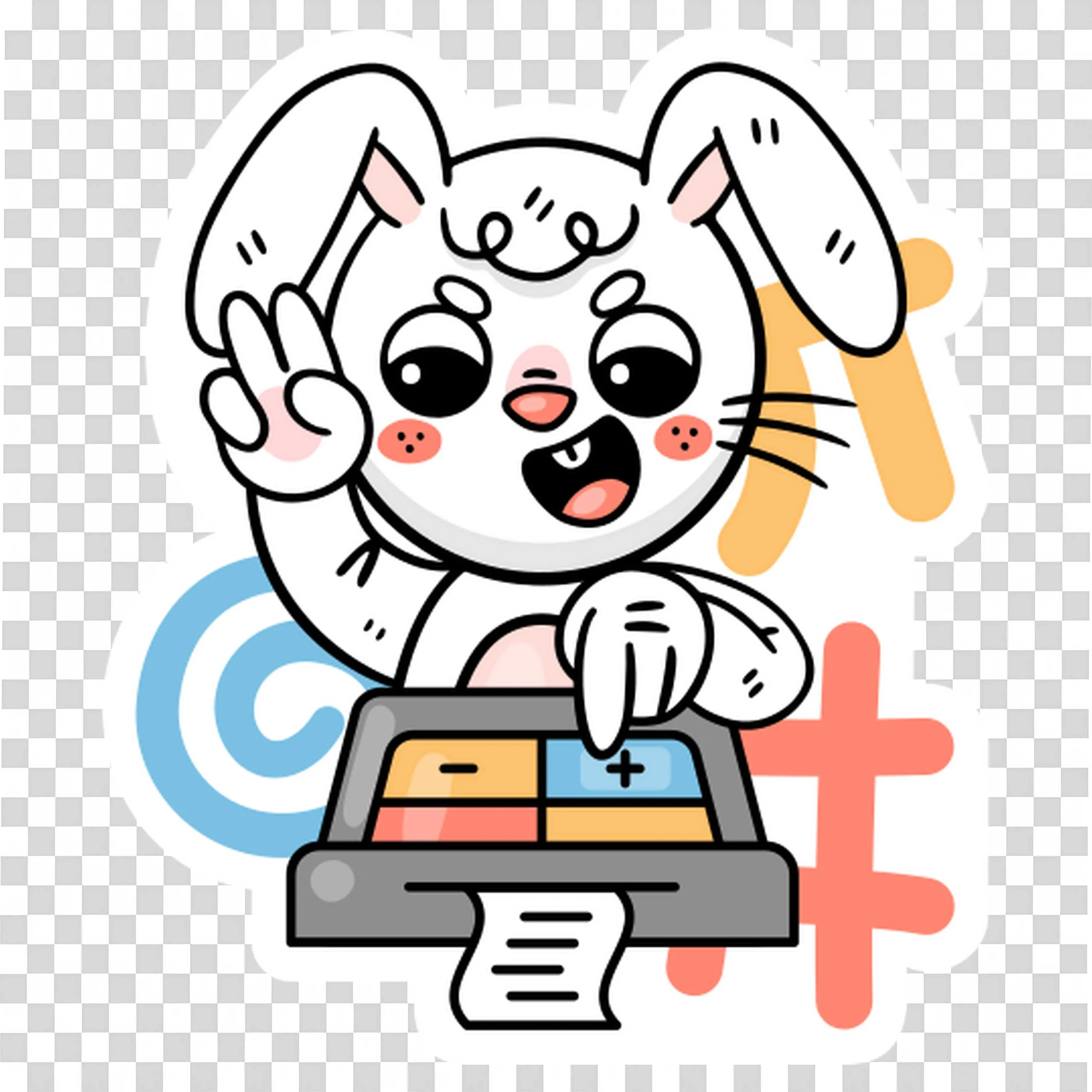 Dog in School Uniform Holding a Globe and Book with Happy