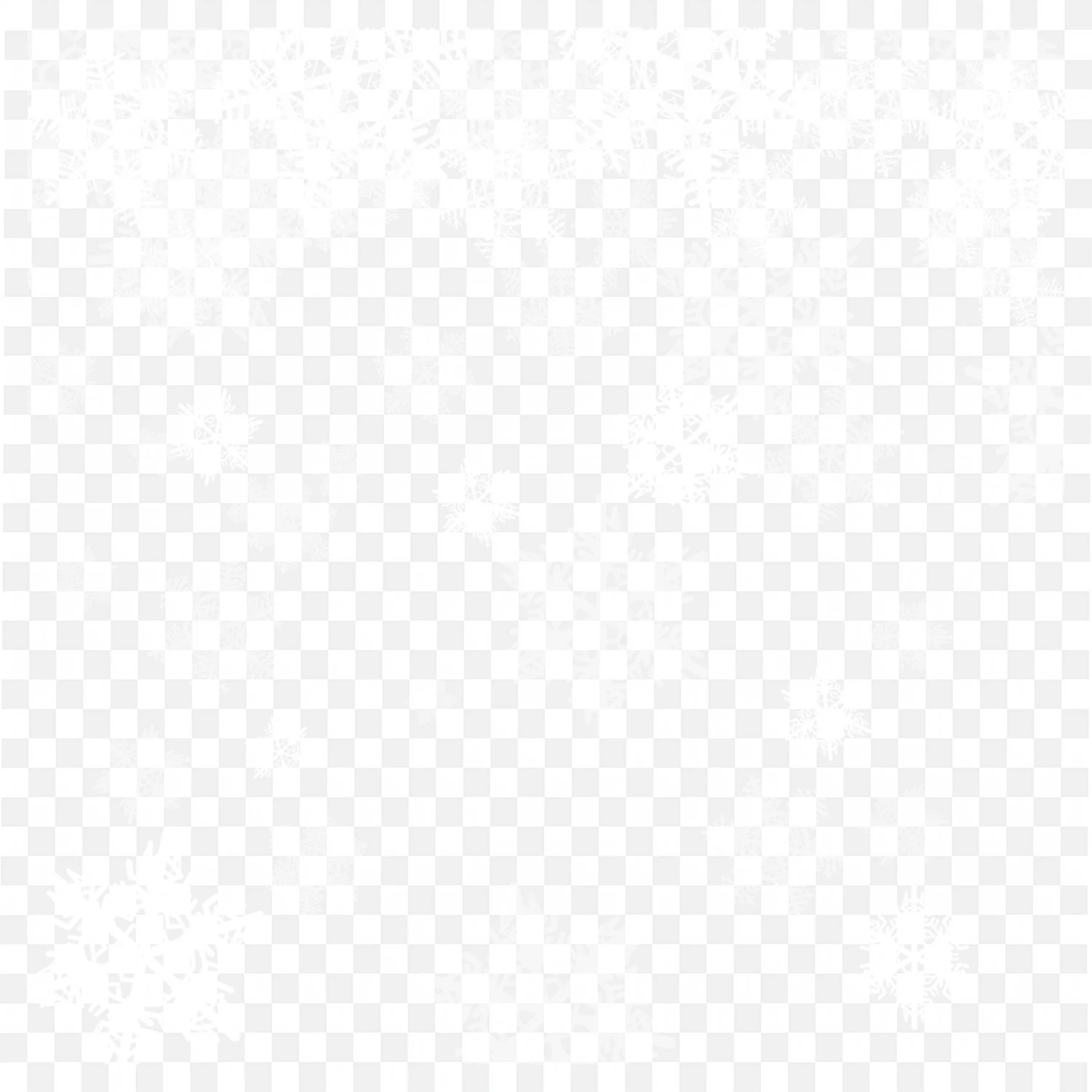 Falling Snowflakes White Winter Background Illustration