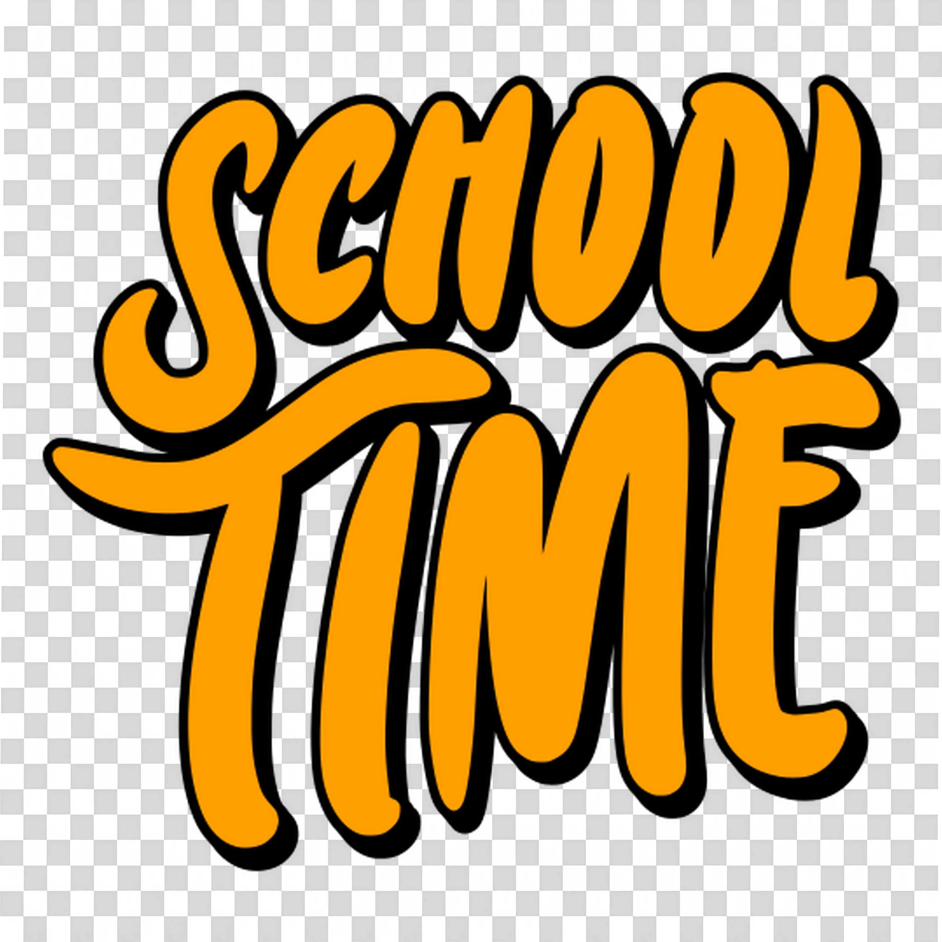 First Day of School Excitement Sticker Design Free Png