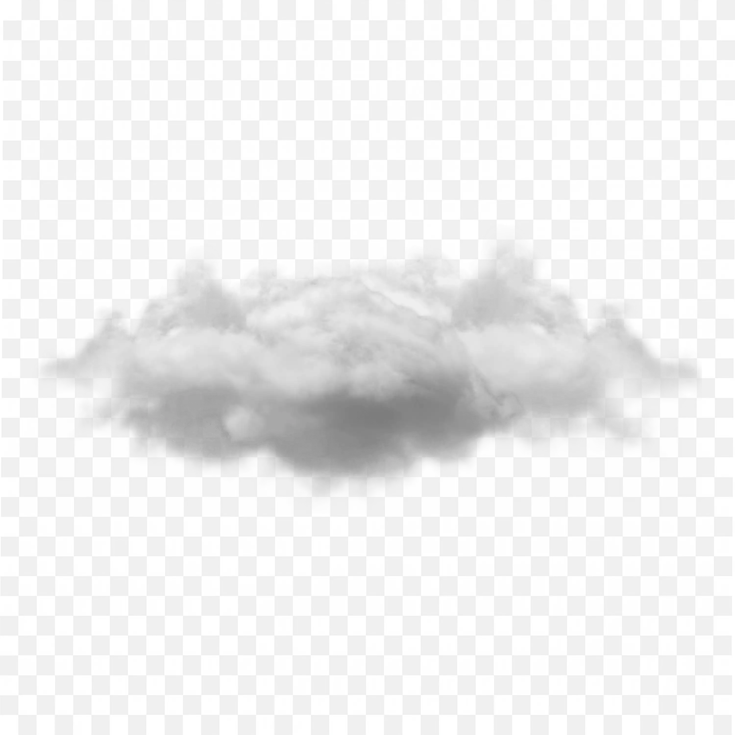 Gray Cloud PNG Nature Sky Clip Art Stormy Weather Shape