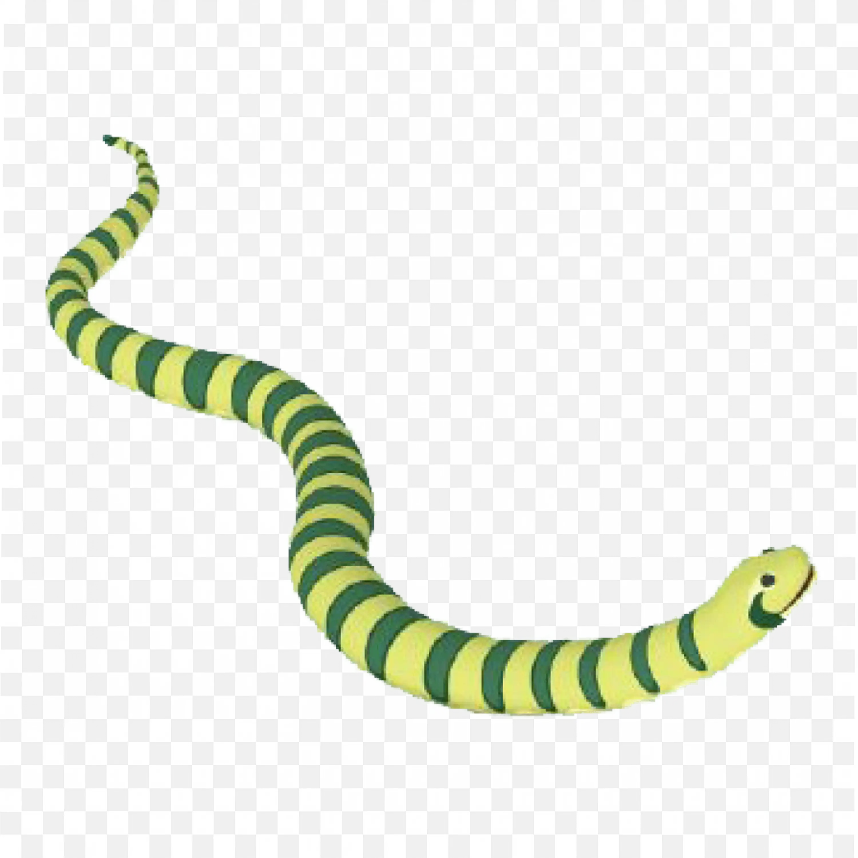 Green Cartoon Snake Clip Art Reptile Nature Character