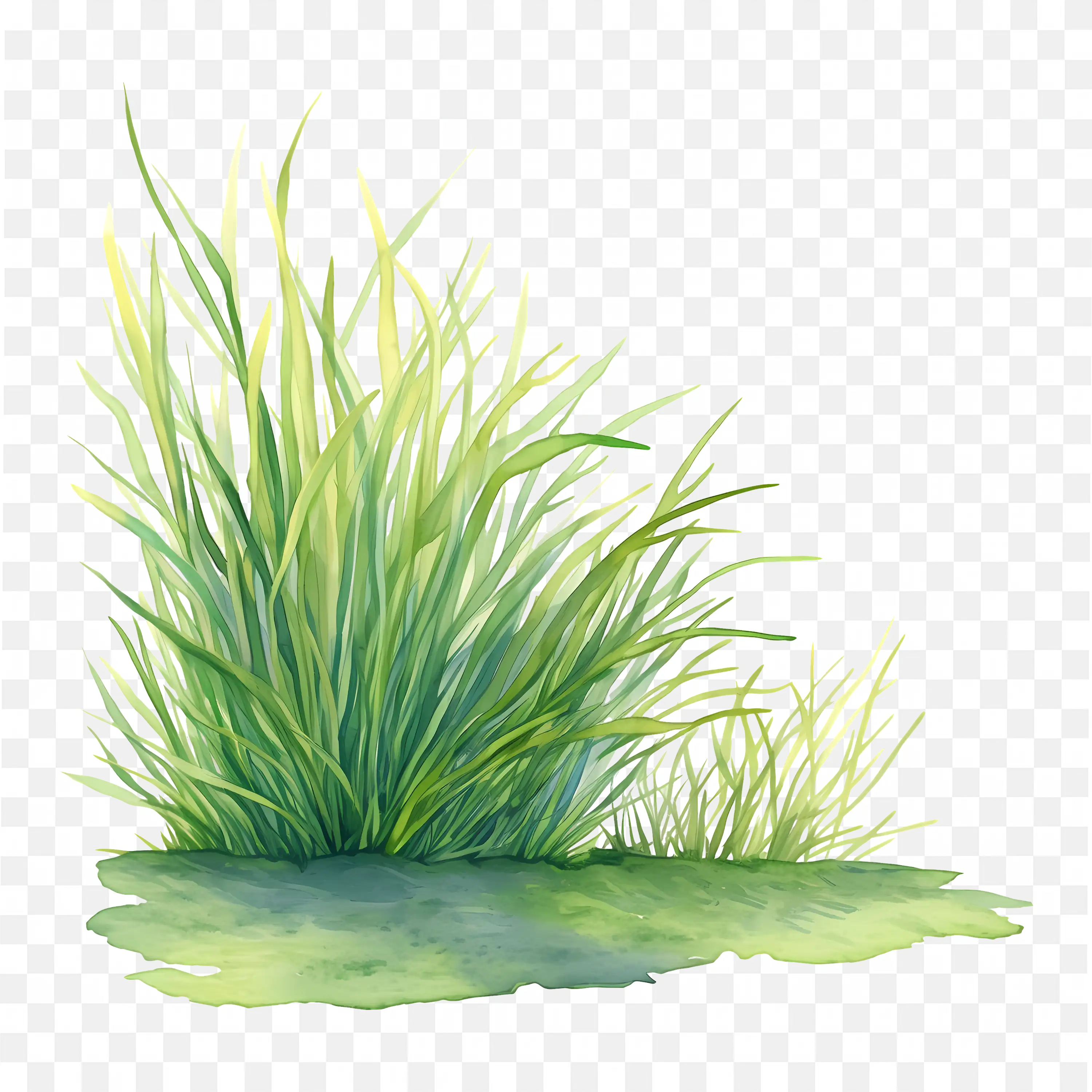 Green Grass PNG Nature Meadow Clip Art Scene Design View