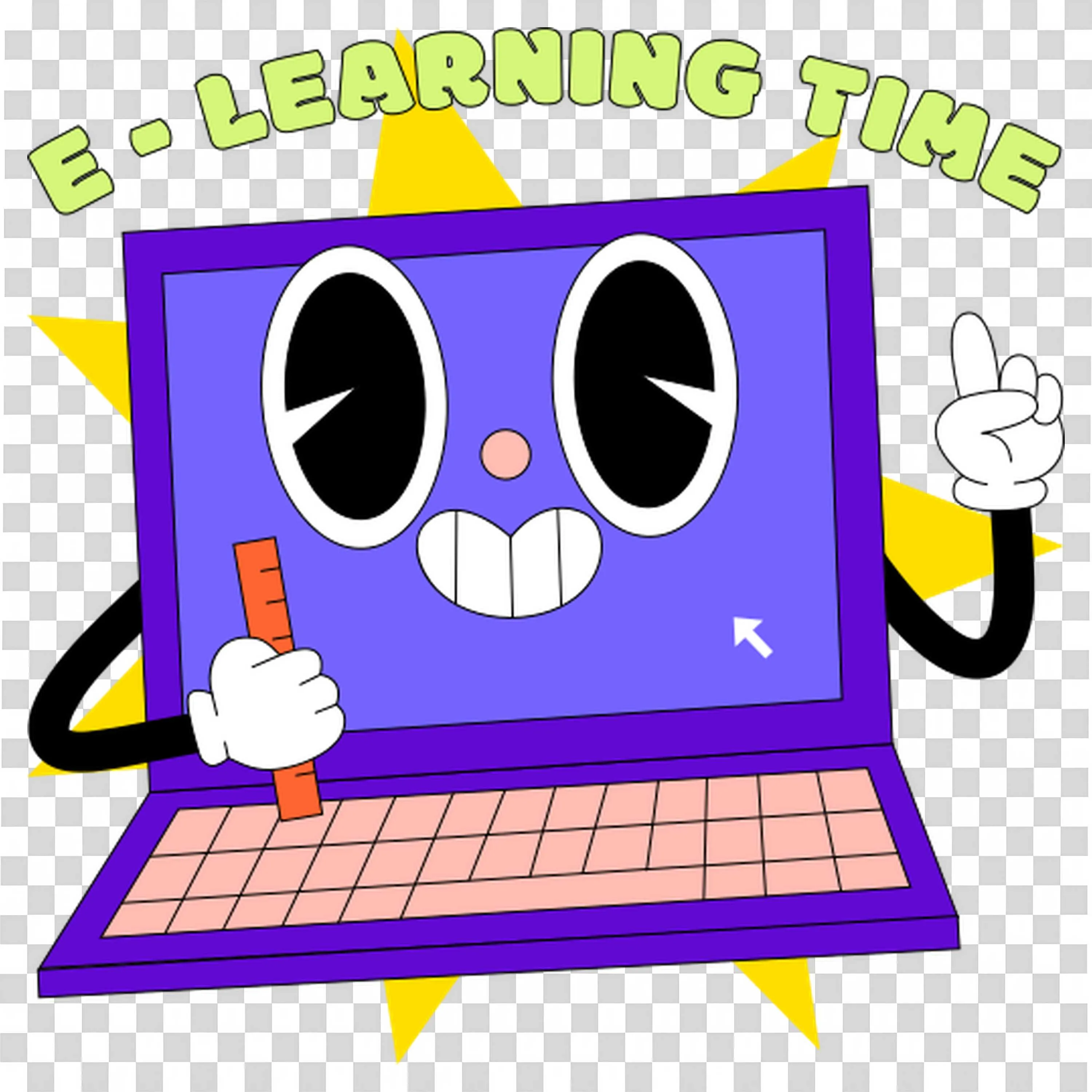 Happy Chalkboard Teaches Positive Classroom Rules Png