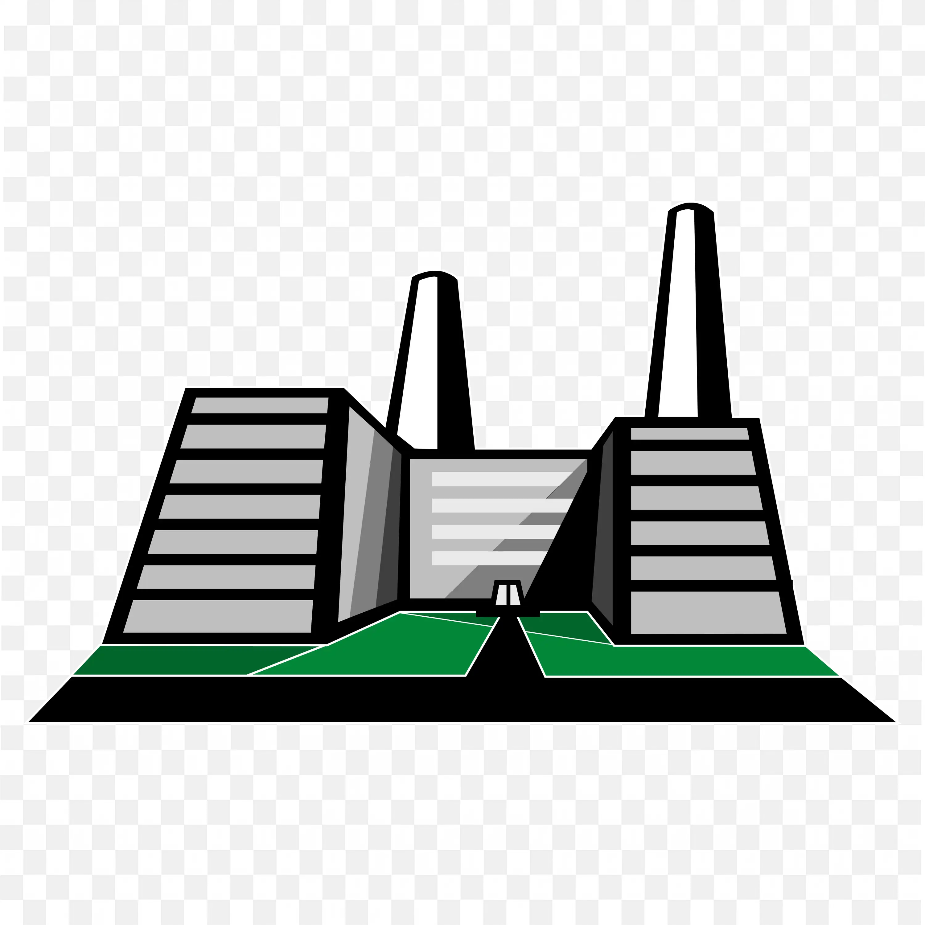 Modern Stadium or Arena Architecture Design PNG Clip