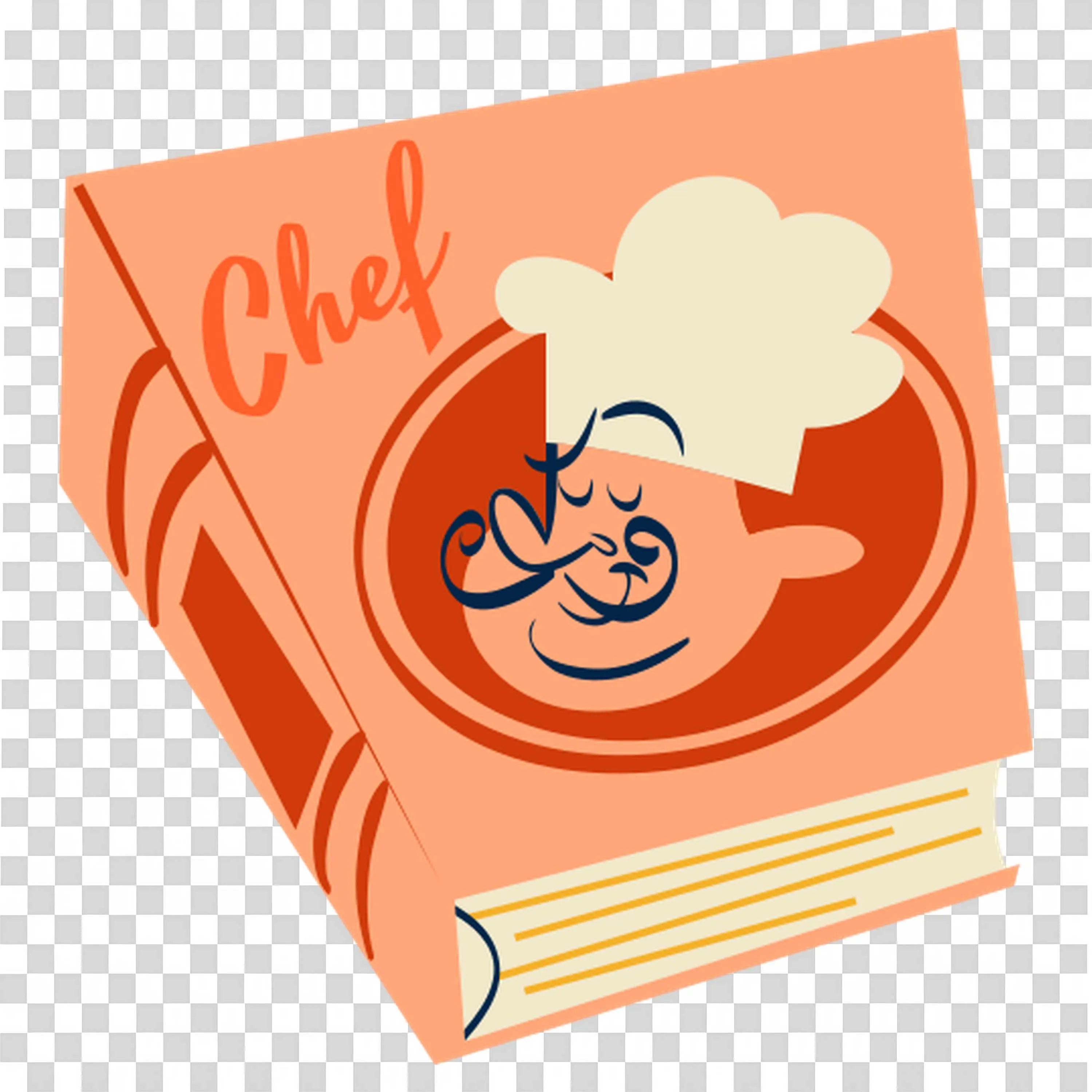 Orange Book Shows Warm Welcome to New Readers Free Png