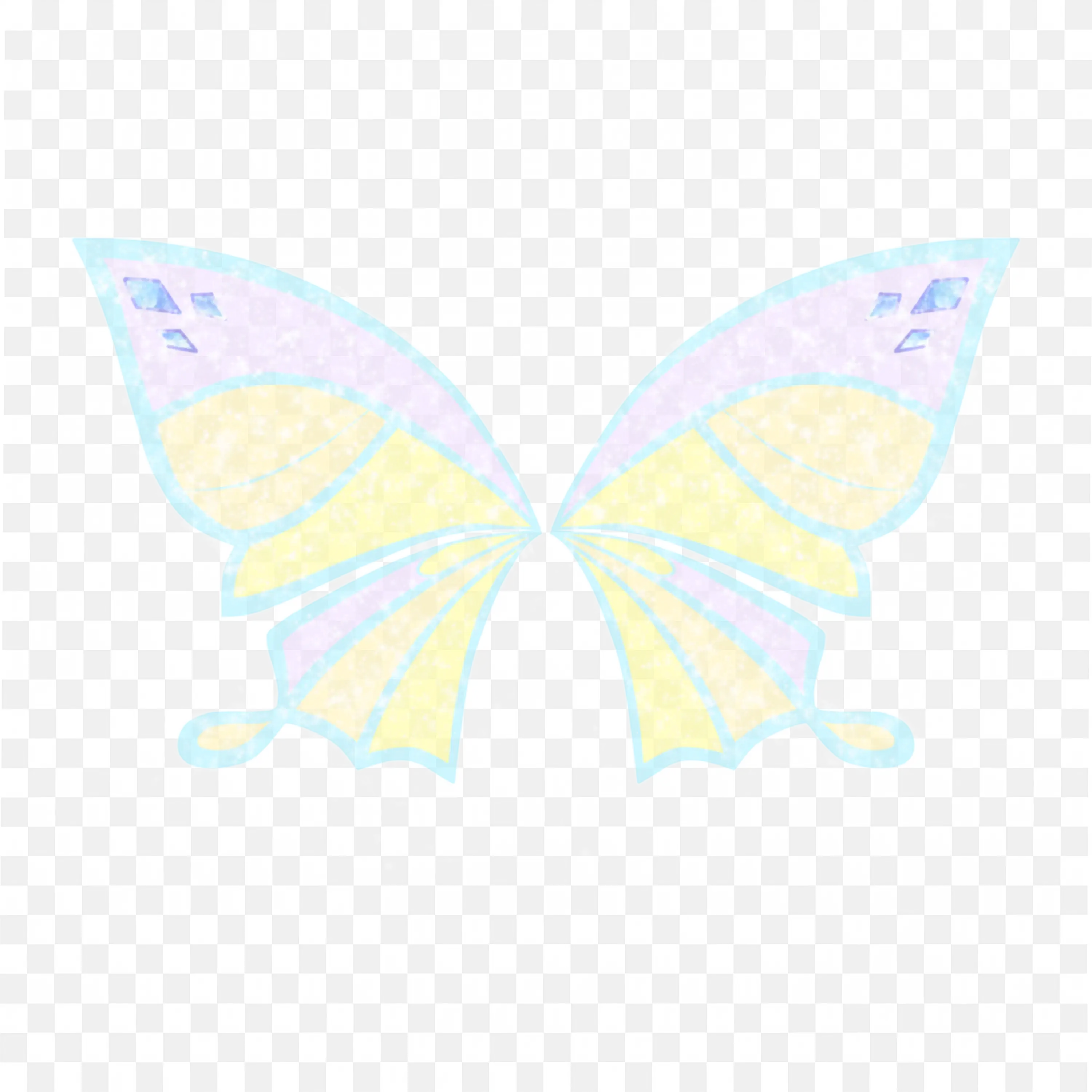 Pastel Butterfly PNG Wings Nature Art Clip Design Scene