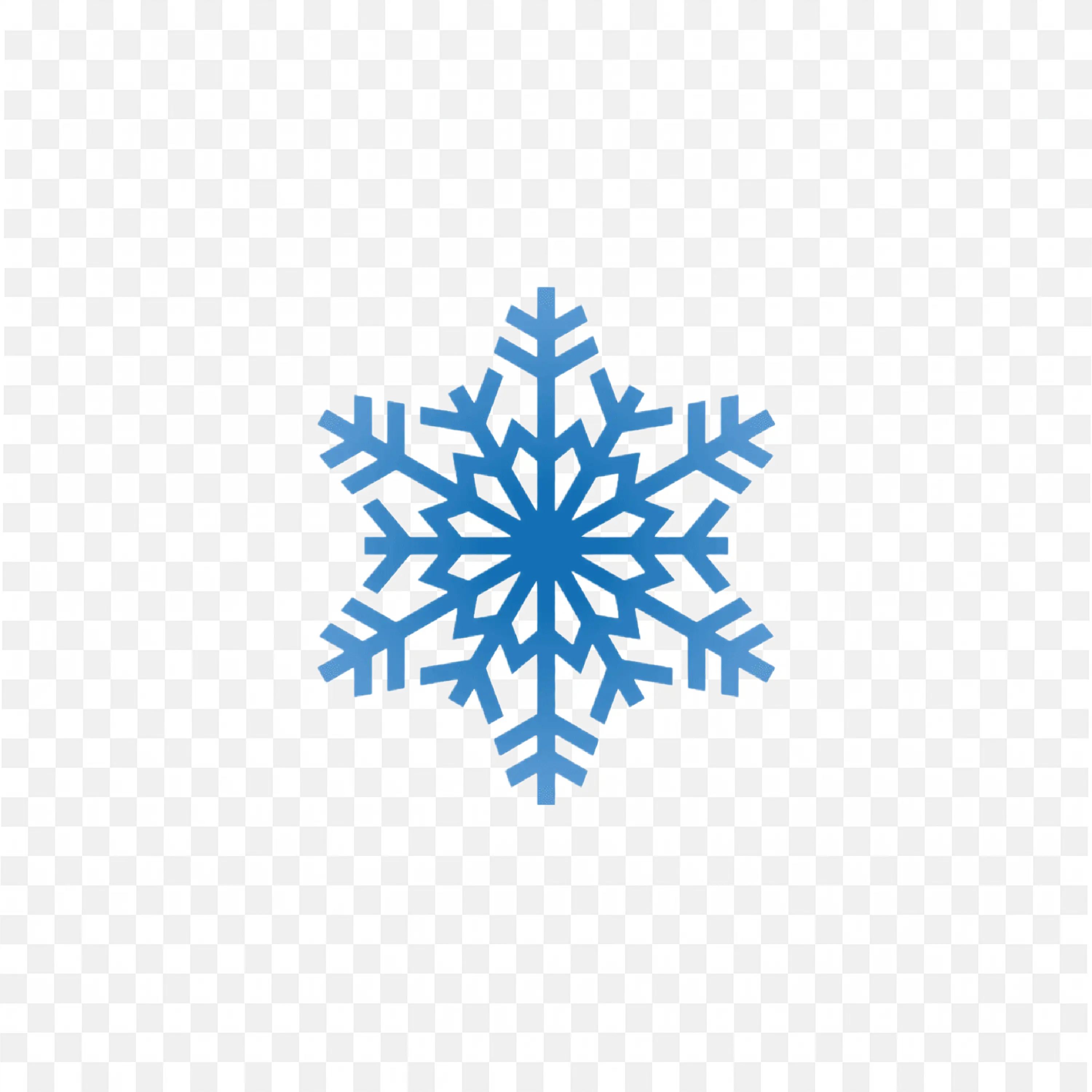 Snowflake Icon Clip Art Winter Weather Cold Nature Design