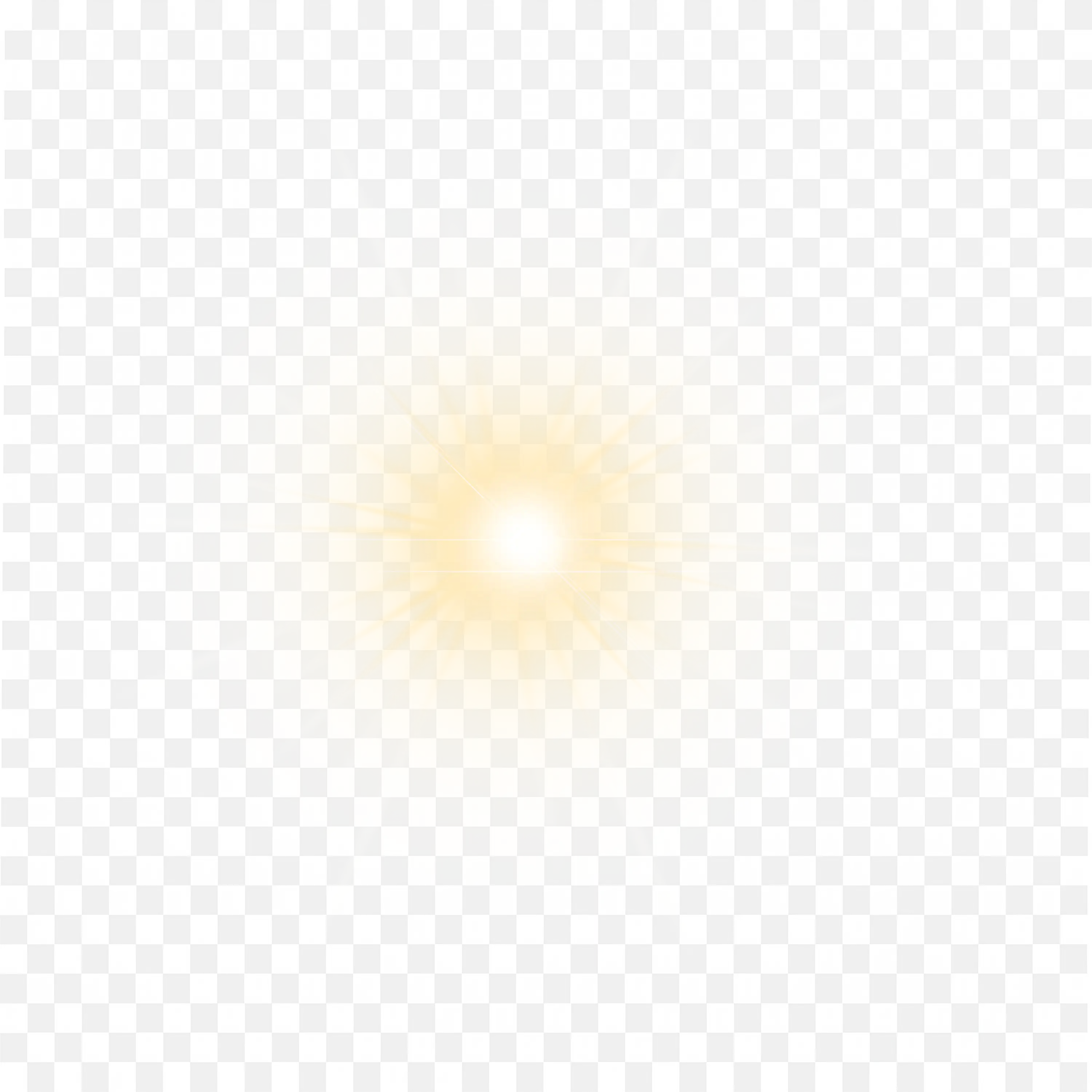 Soft Sunlight Glow Radiating Transparent Light PNG