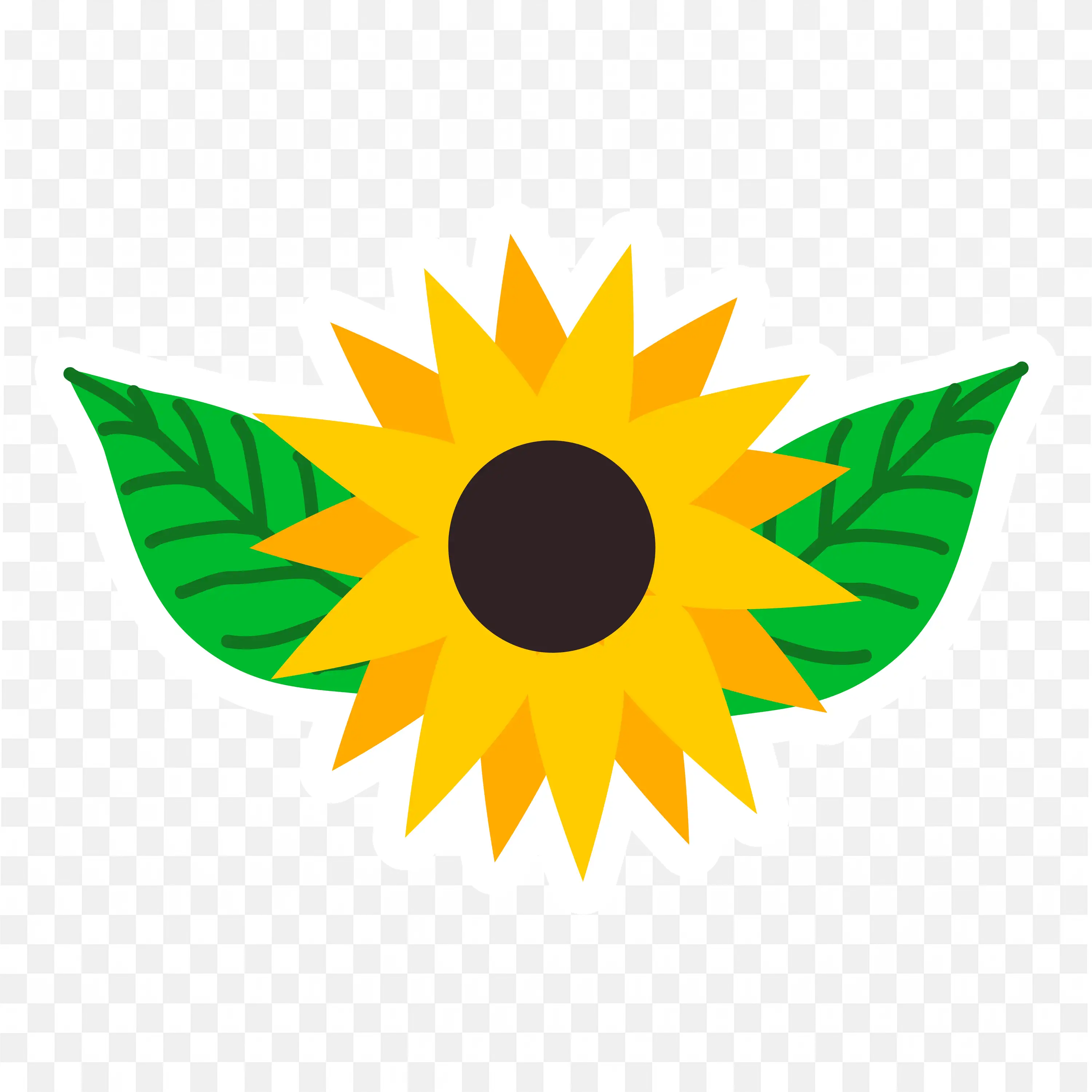 Sunflower Bloom PNG Nature Art Yellow Flower Clip Design Art
