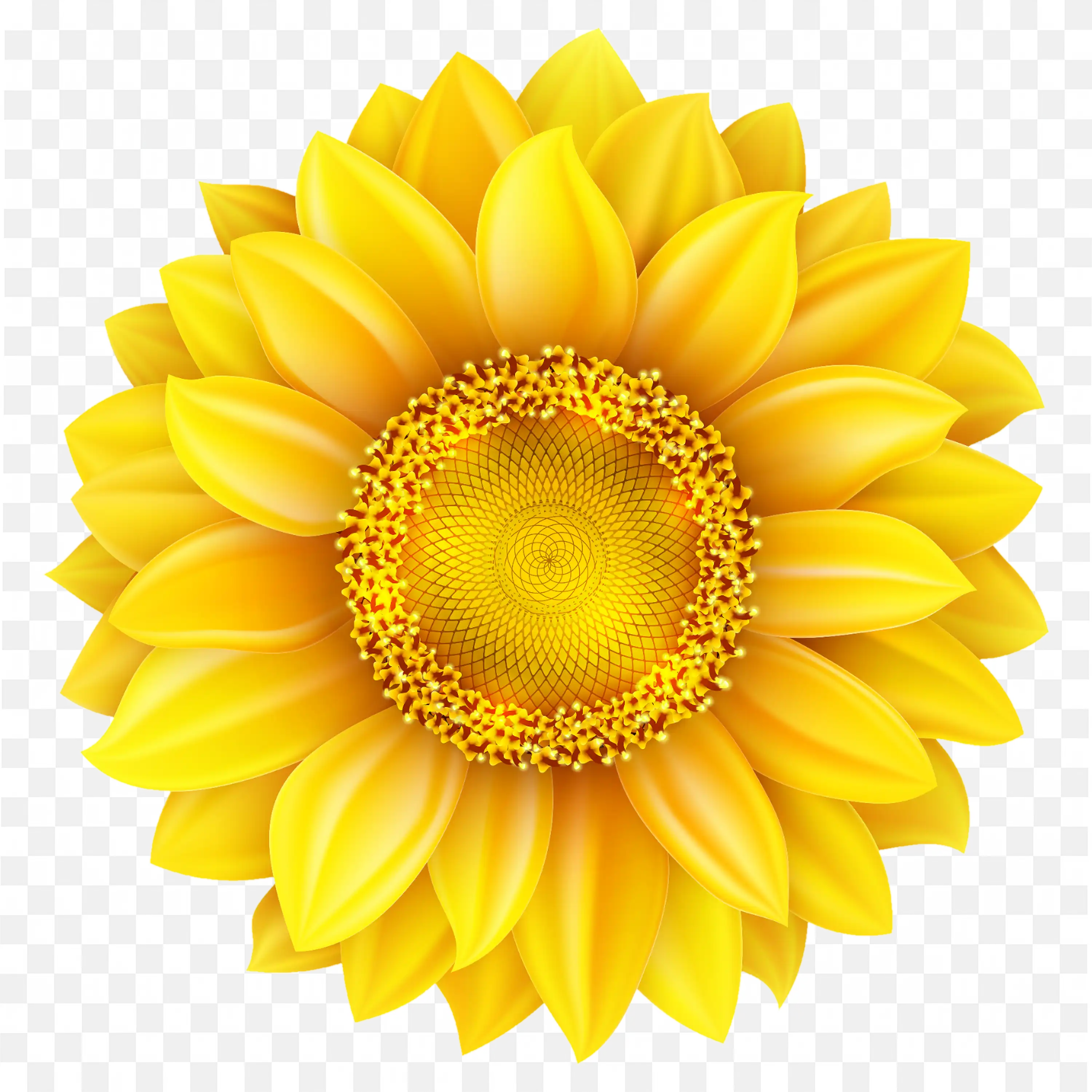 Yellow Dahlia PNG Nature Bloom Flower Clipart Art Design