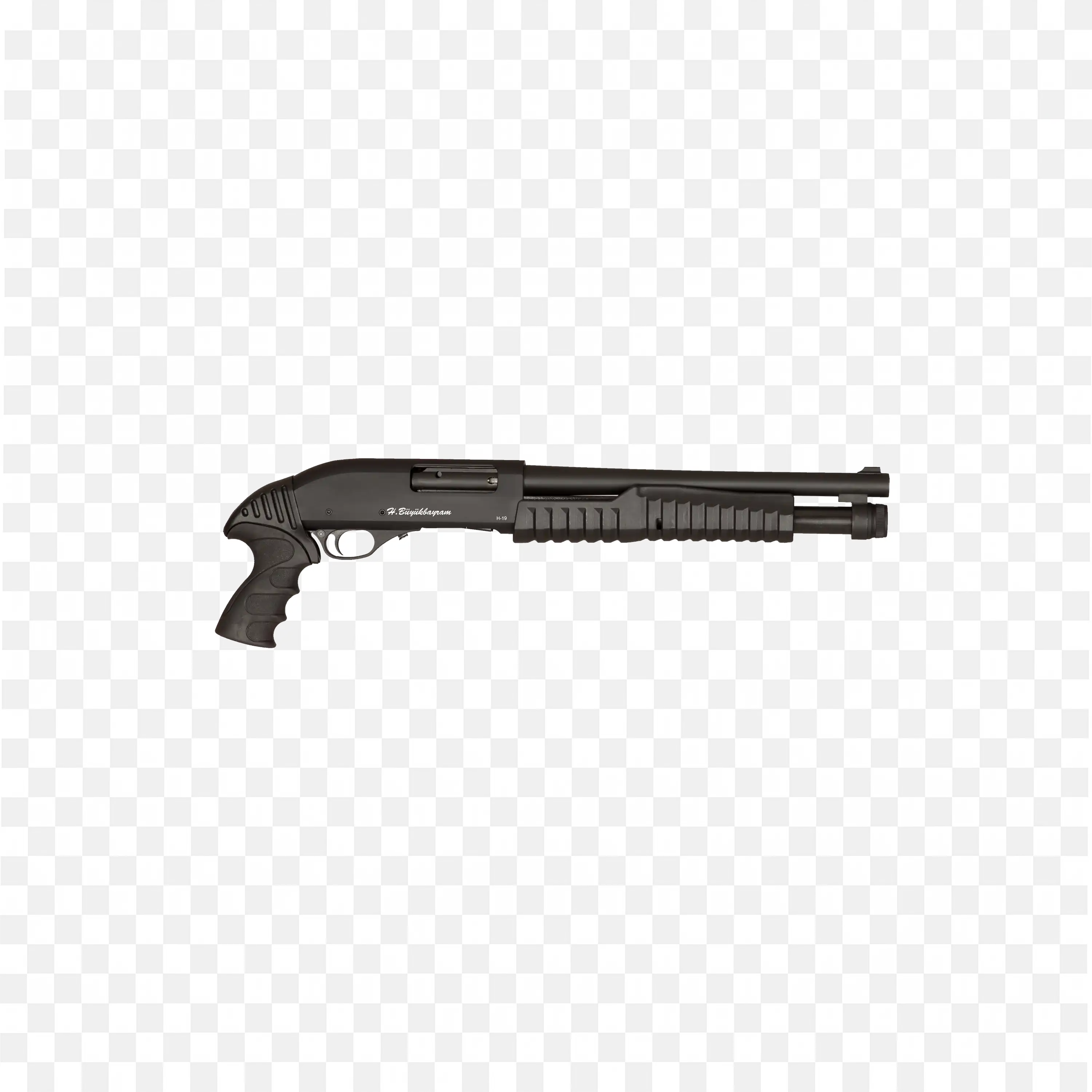 H19 Pump Shotgun PNG Tactical Shotgun Transparent