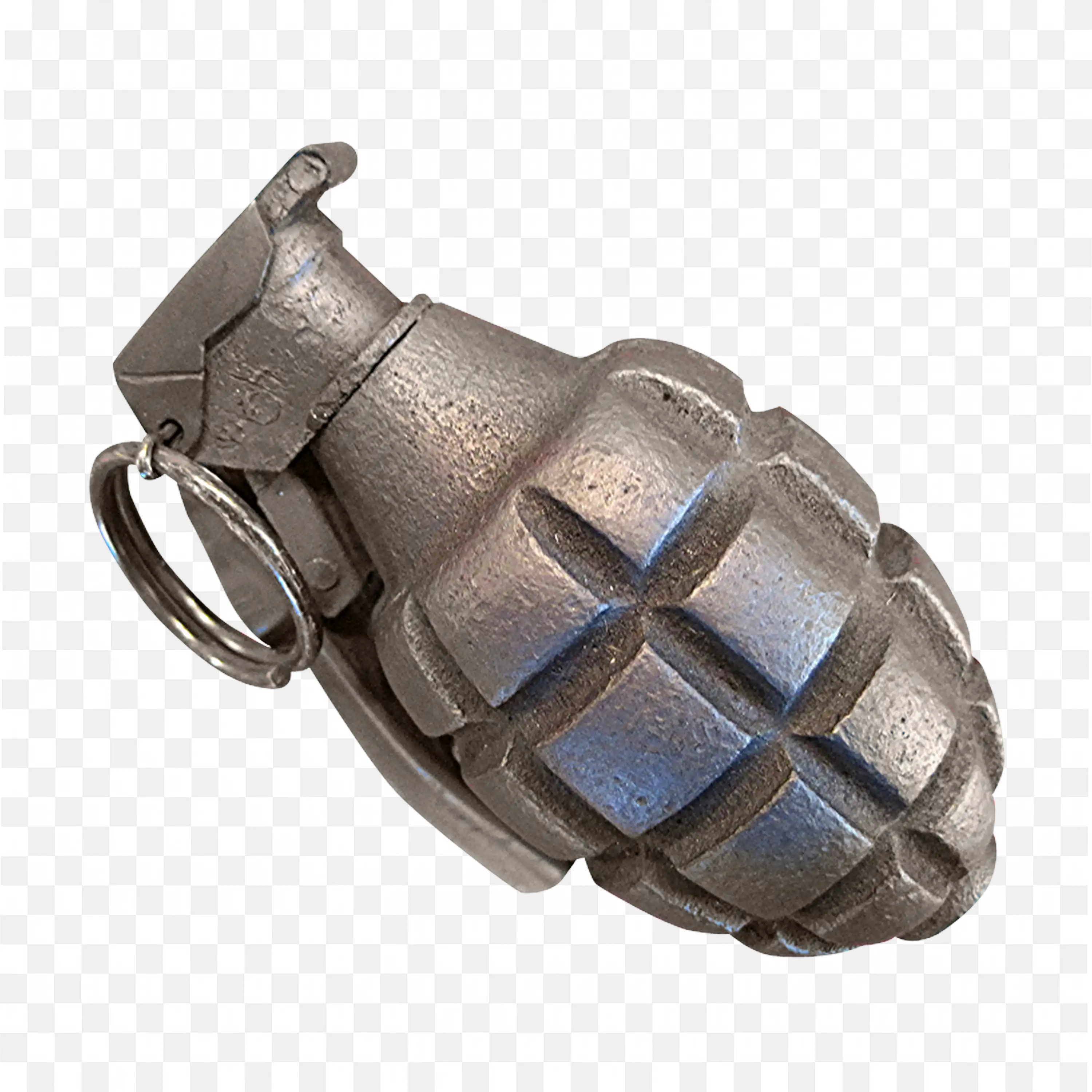 Mk 2 grenade PNG Military Explosive Weapon Side View