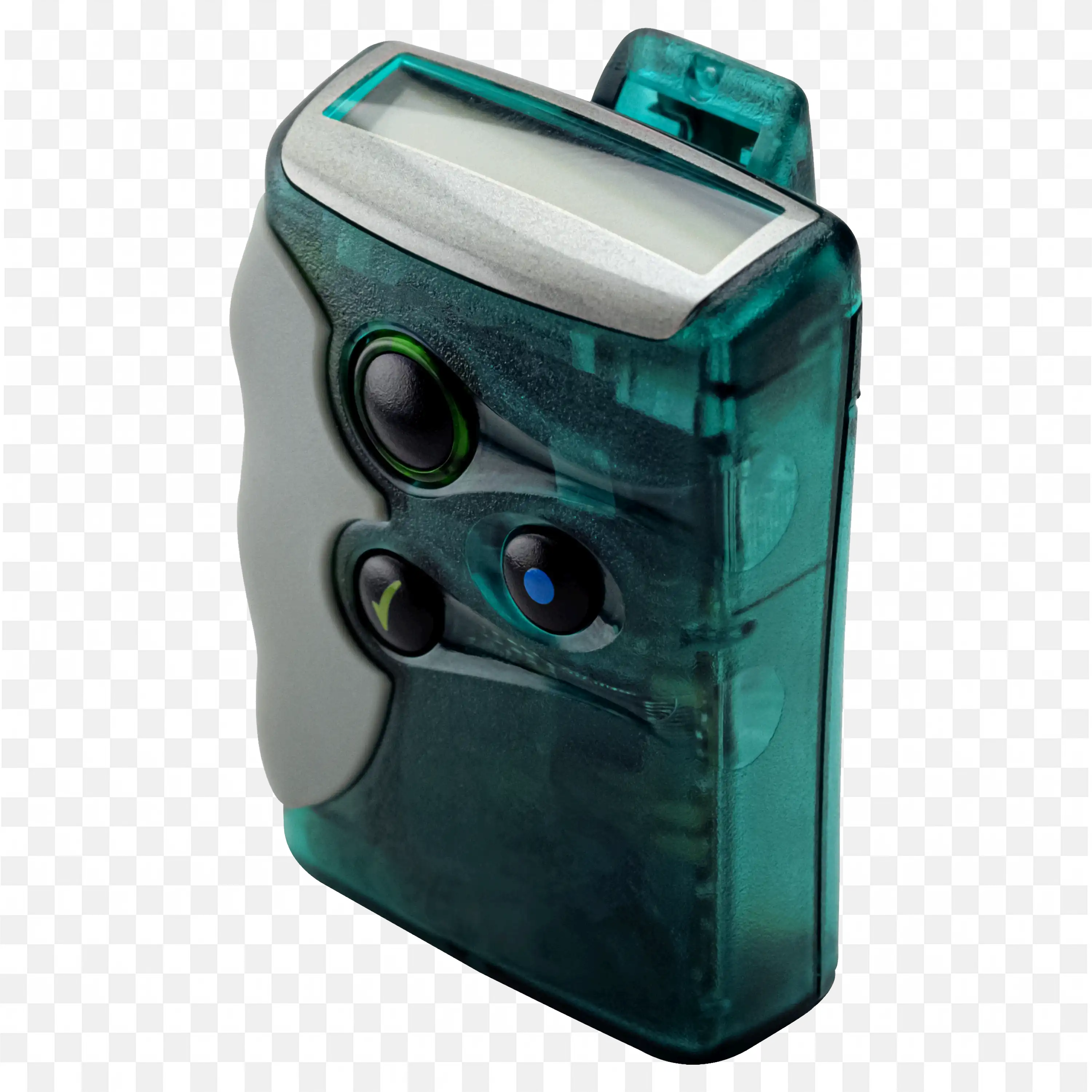 Blue Pager Device For Portable Communication Free Png