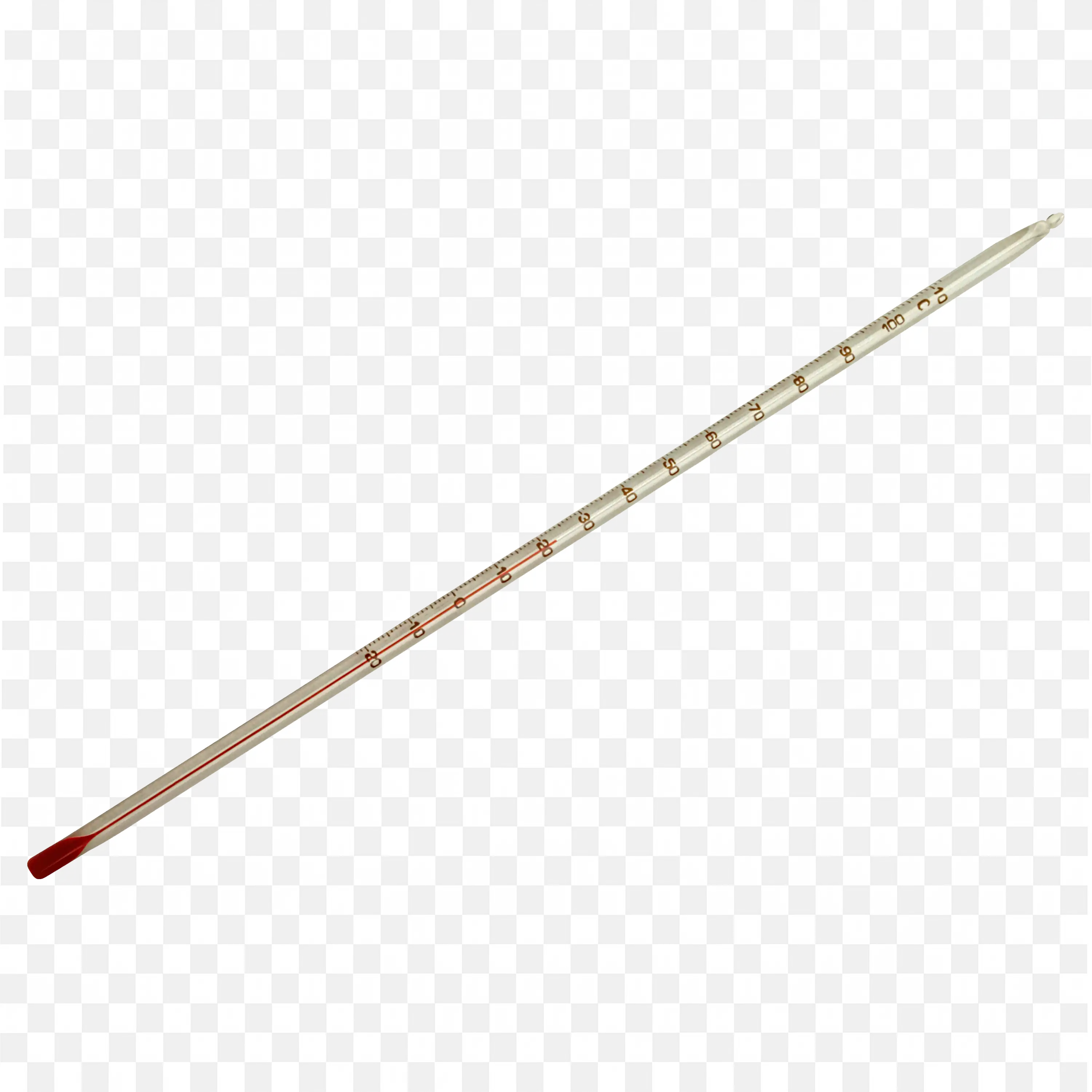 Brannan Immersion Liquid In Glass Thermometer Png Download