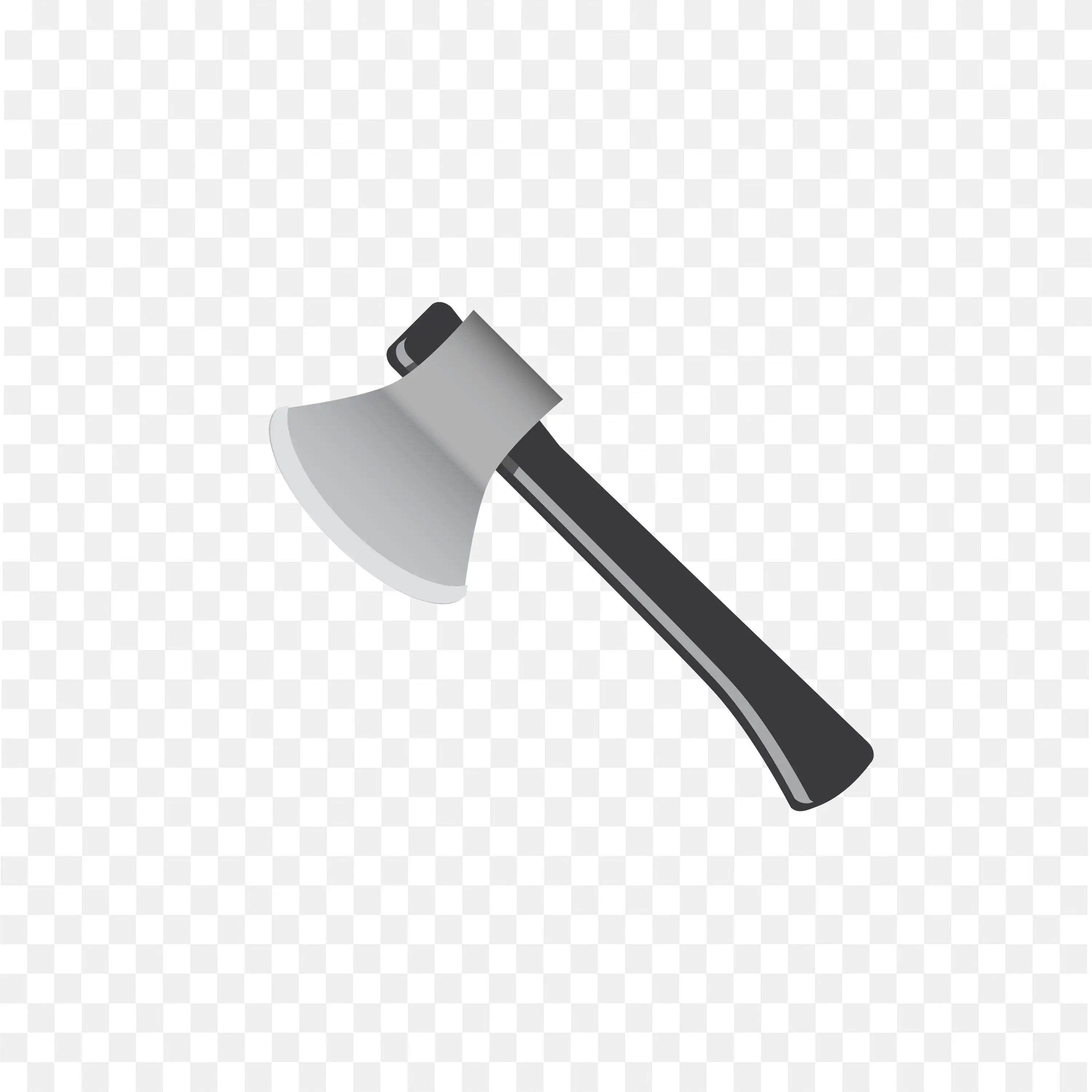 Sharp Axe With Black Handle For Cutting Work Png Download