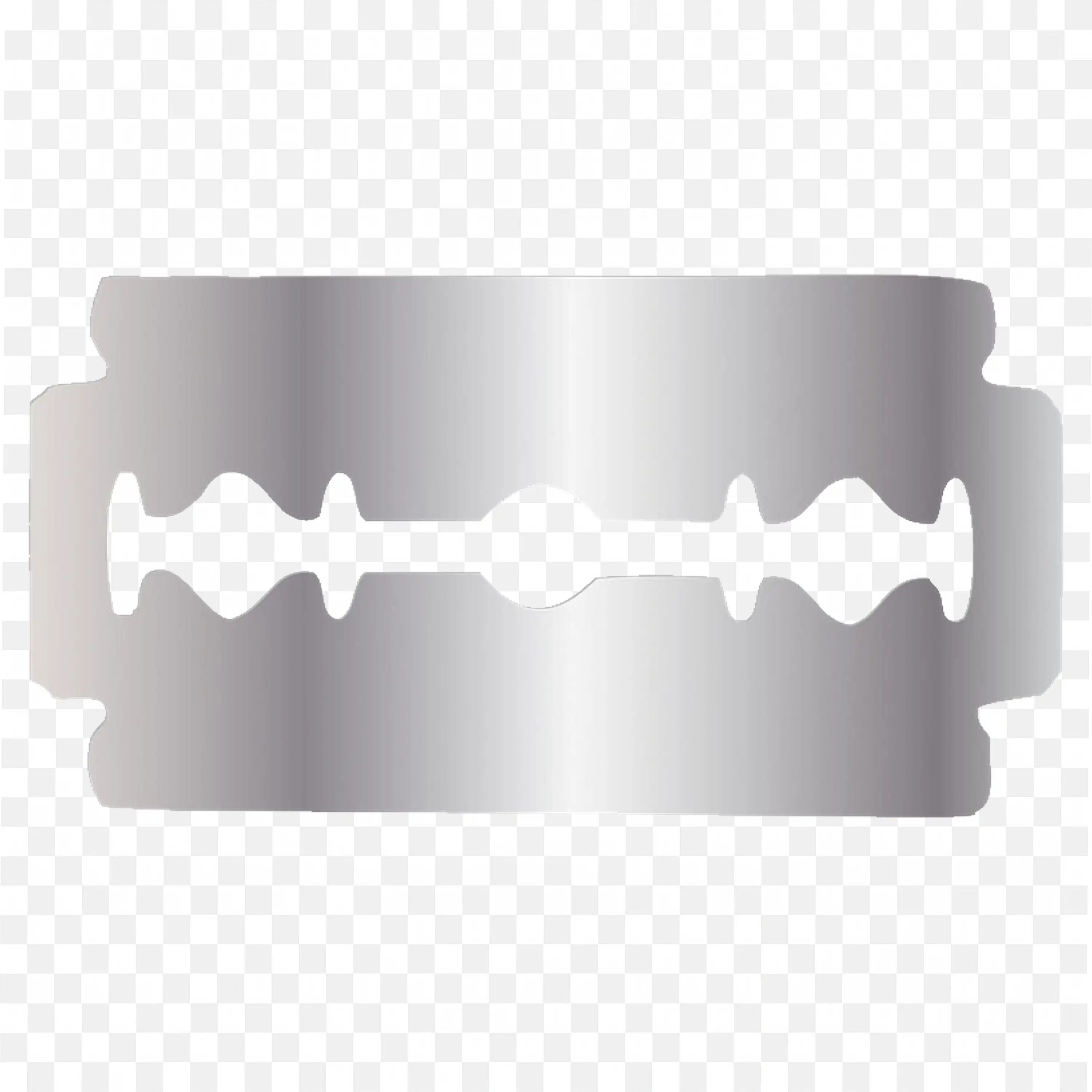 Stainless Steel Blade On White Background Free Png Download