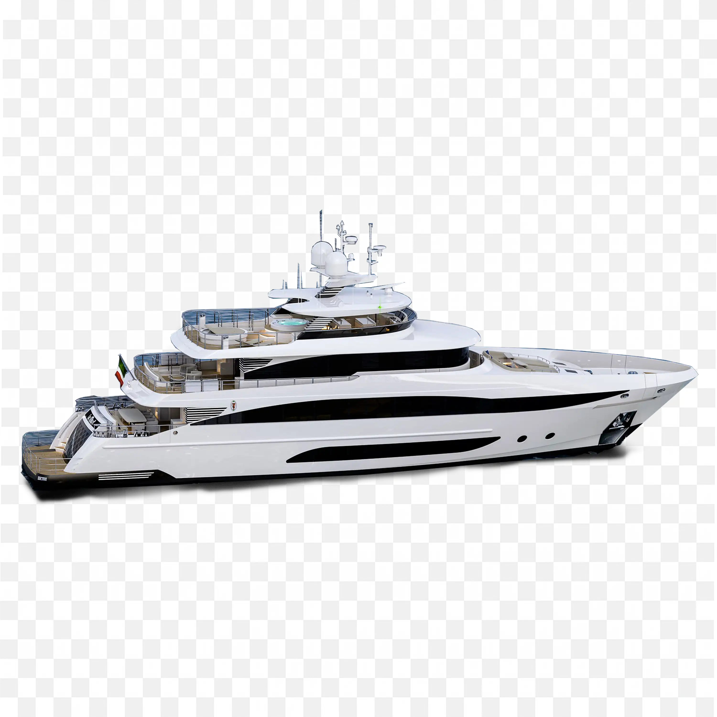 Gianetti Custom Yachts 38M Mirage with Spacious Area PNG