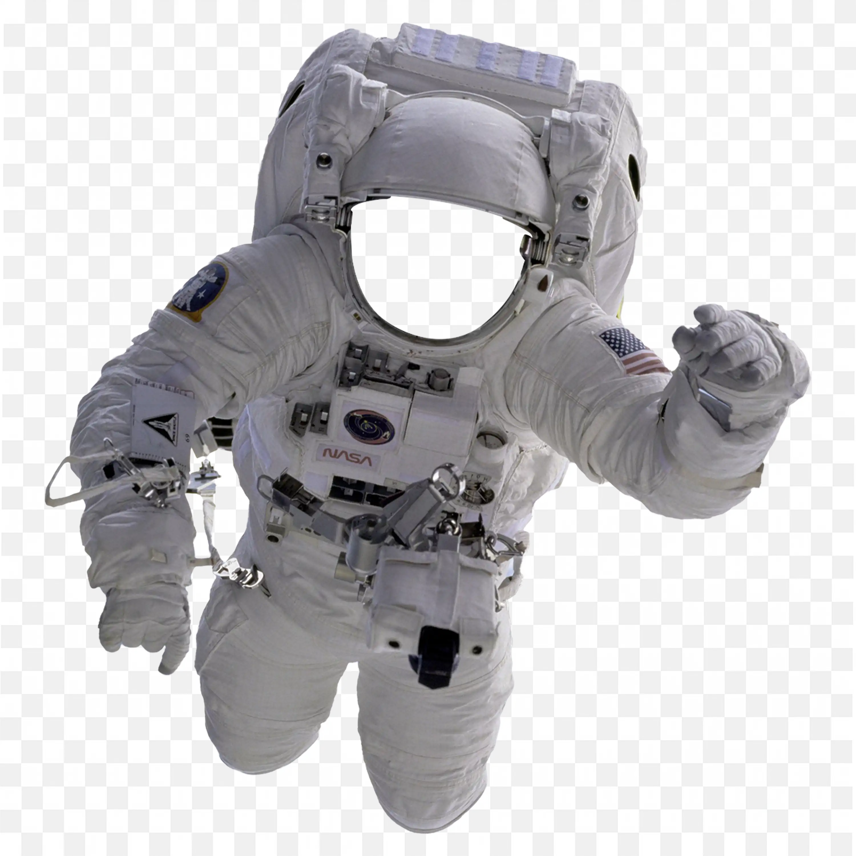 Nasa Astronaut Floating In Space Free PNG Image Download