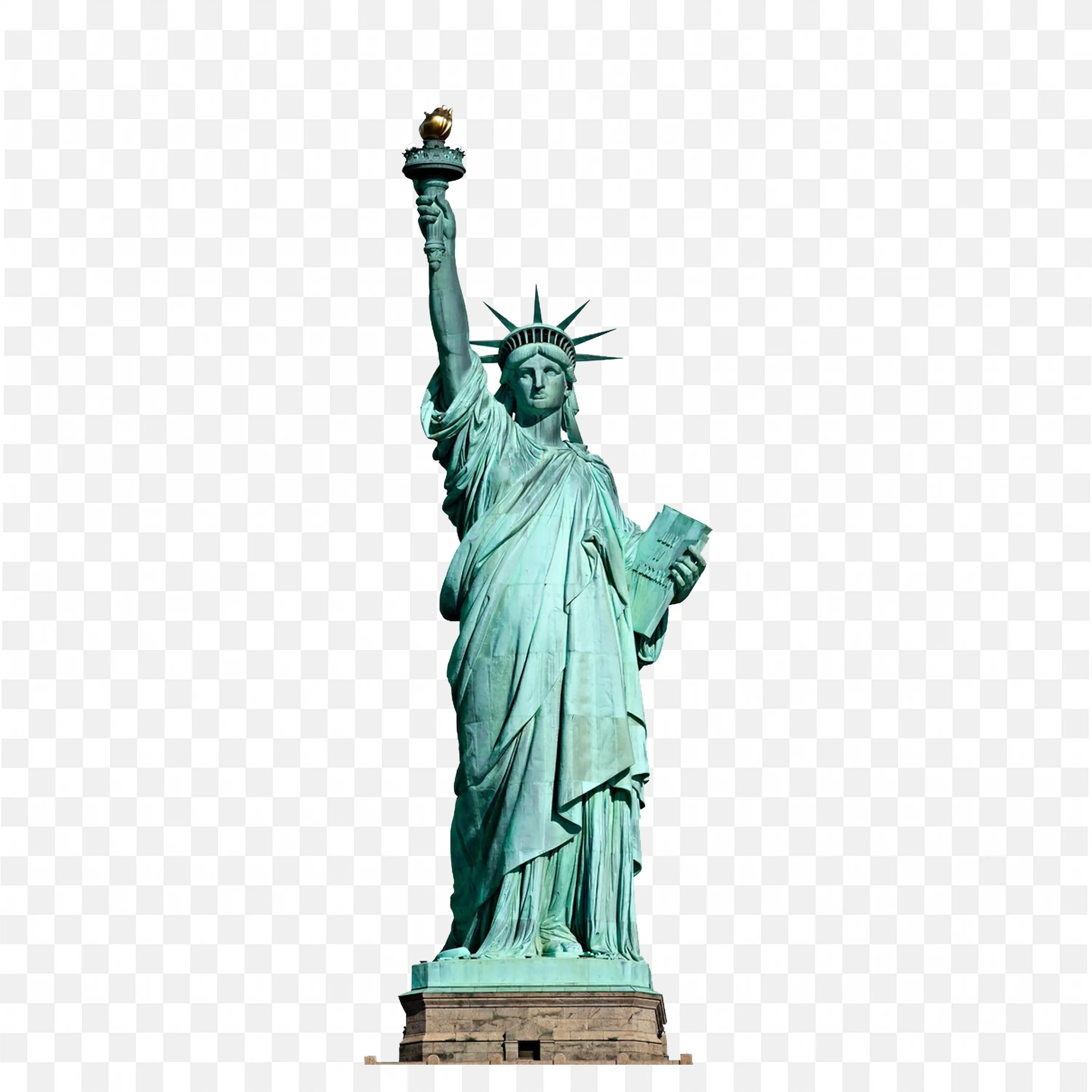 Statue of Liberty Symbol of Freedom and Hope PNG Download