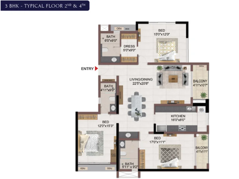 4BHK Premium