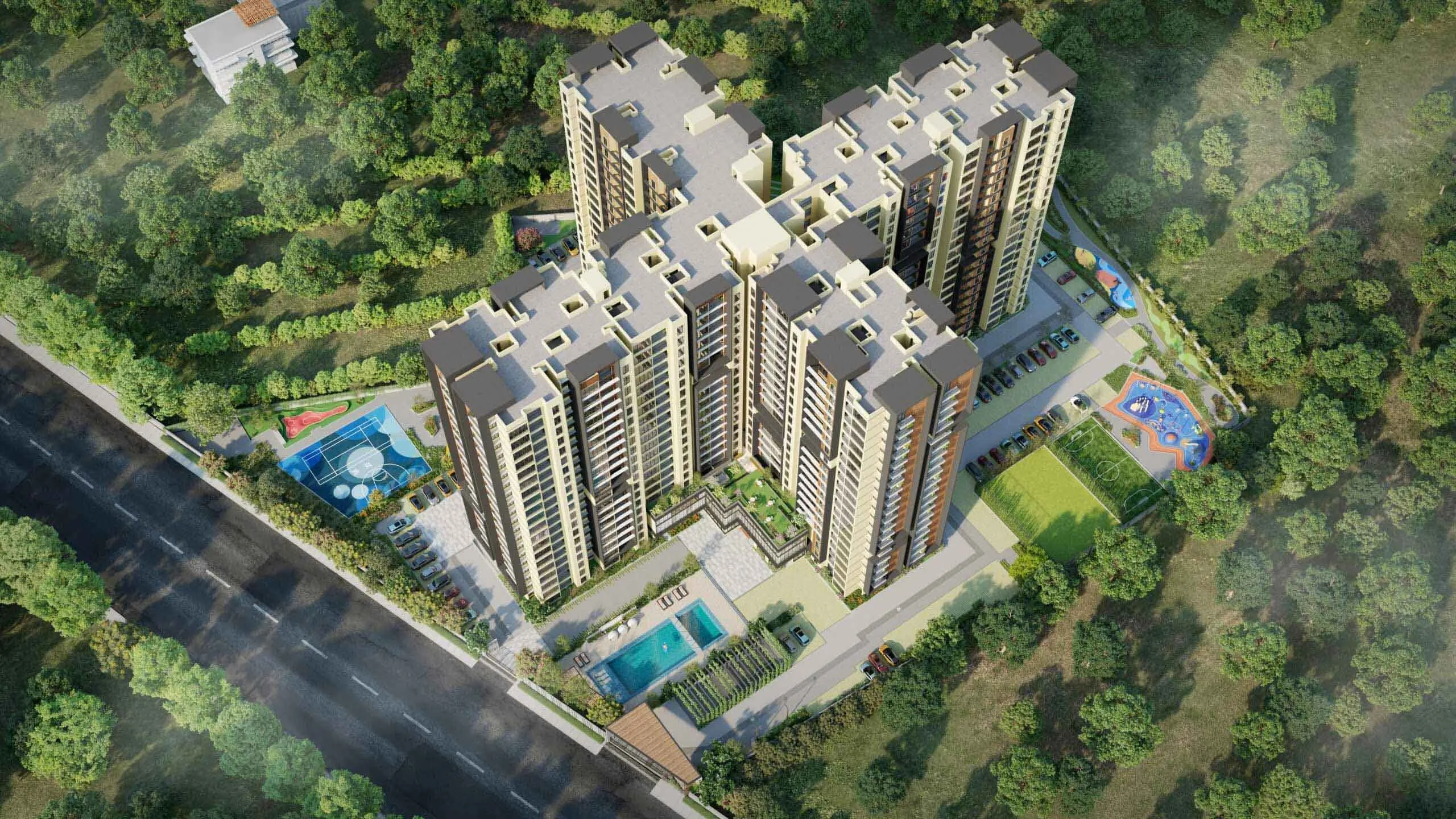 Image of: Casagrand Elinor 3 BHK Apartments in Chennai Modern Homes with Premium Amenities