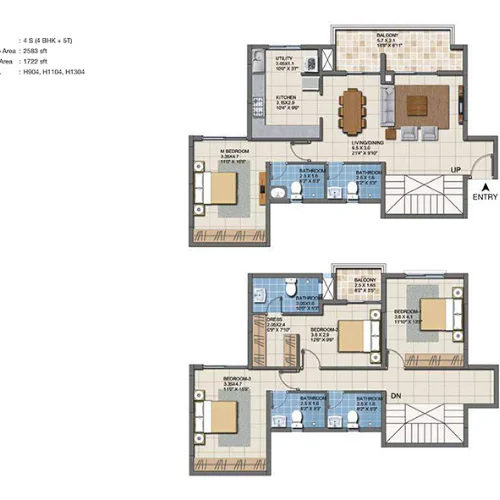 4BHK Premium