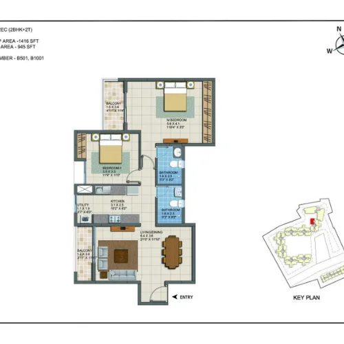2BHK Premium