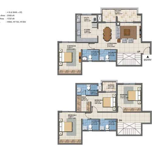 4BHK Premium