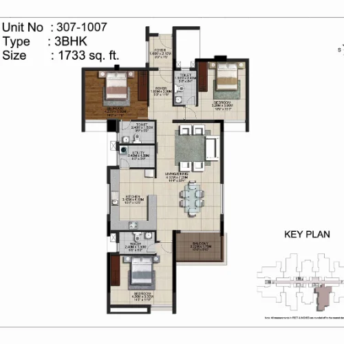 3 BHK Premium