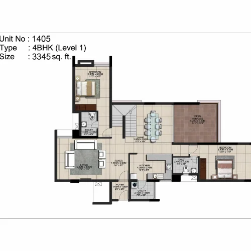 4BHK Premium