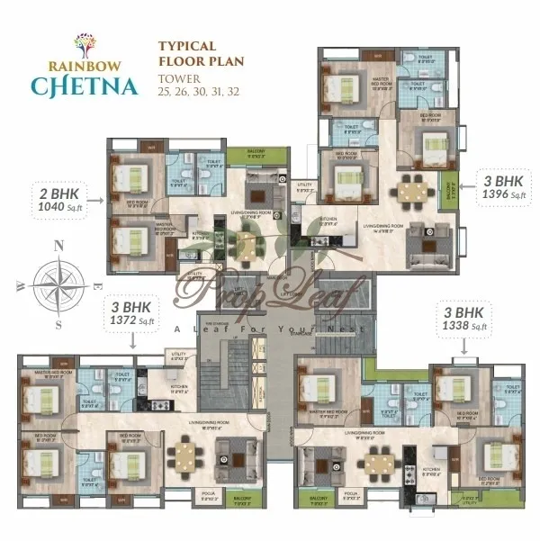 Image of: Rainbow Chetna 3 BHK Apartments Luxury Living Chennai 7