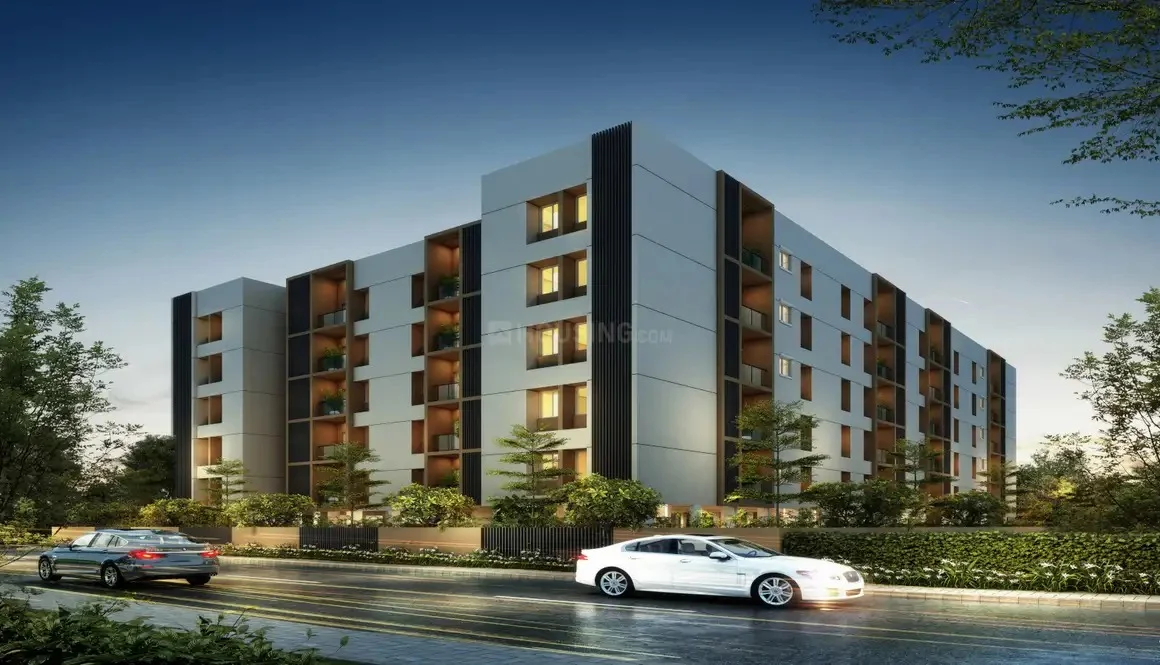 Image of: Spacious 2 BHK Apartments at Jains Advaya Chennai 4
