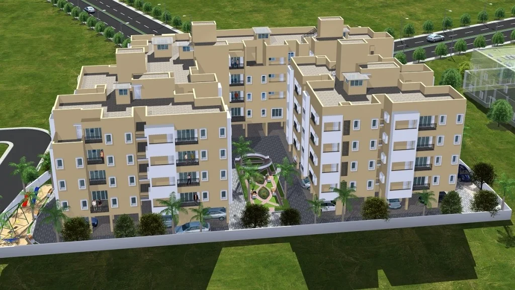 Image of: Spacious 2 BHK Apartments at Jains Advaya Chennai 6