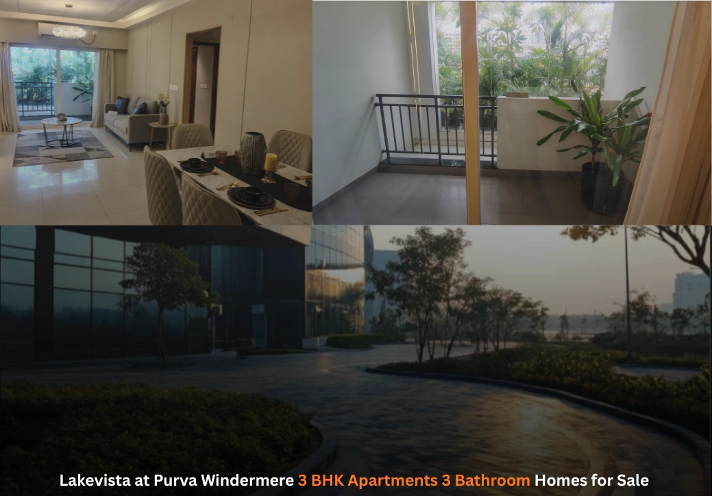 3BHK 3Bath Apartments in Pallikaranai - Lakevista Purva Windmere Chennai