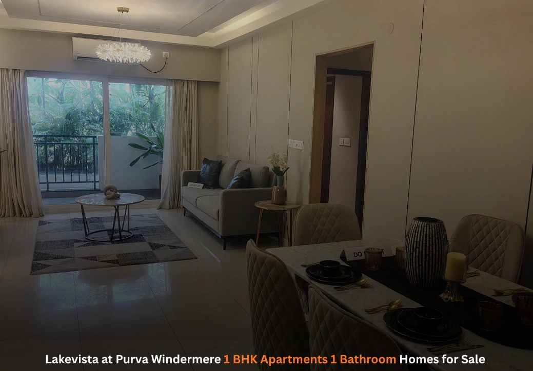 Lakevista at Purva Windermere - 1 BHK Apartments for Sale 1 Bathroom Homes